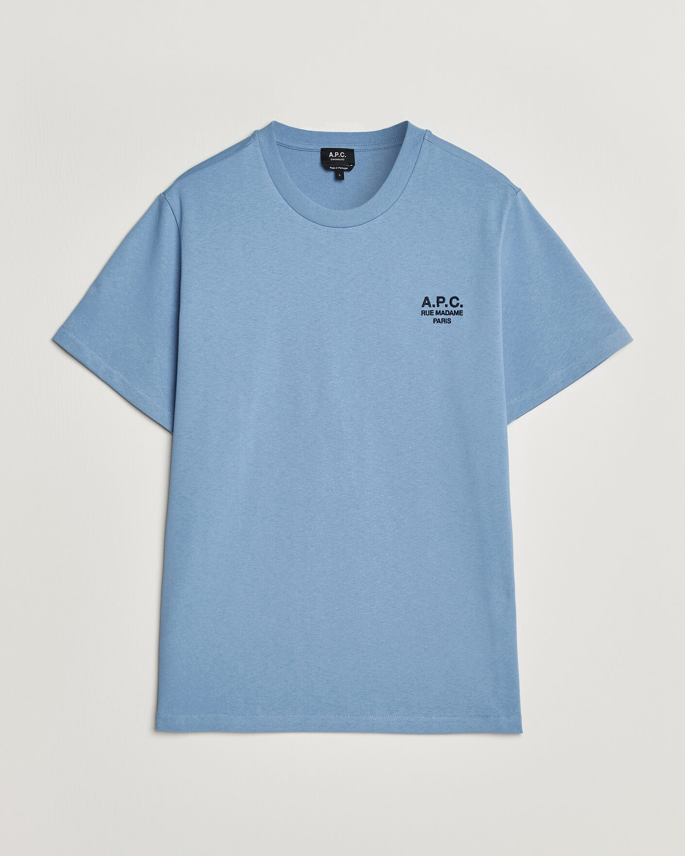 Homme | T-shirts | A.P.C. | Rue Madame T-Shirt Light Blue