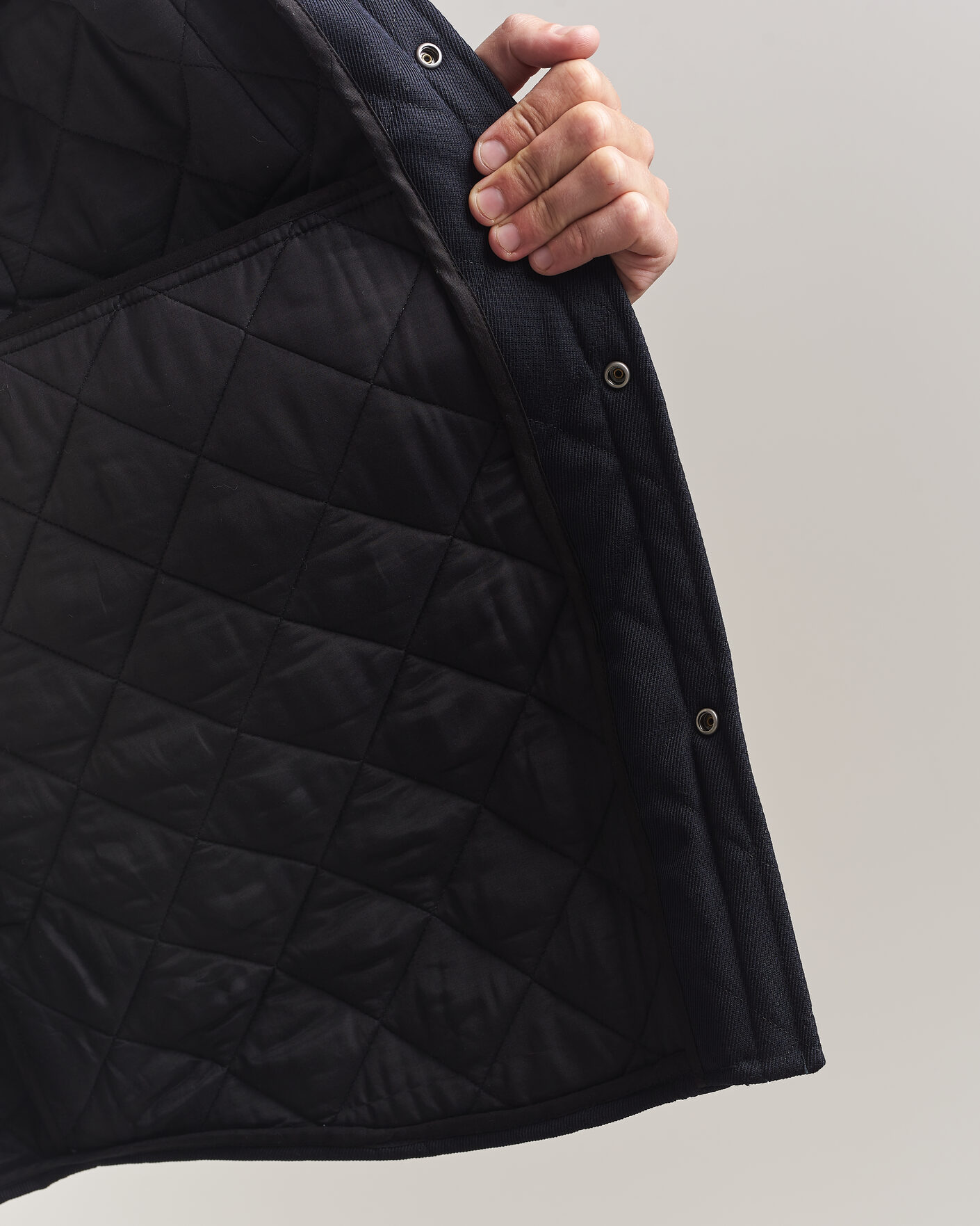 Homme | Manteaux Et Vestes | A.P.C. | Georges Quilted Jacket Dark Navy