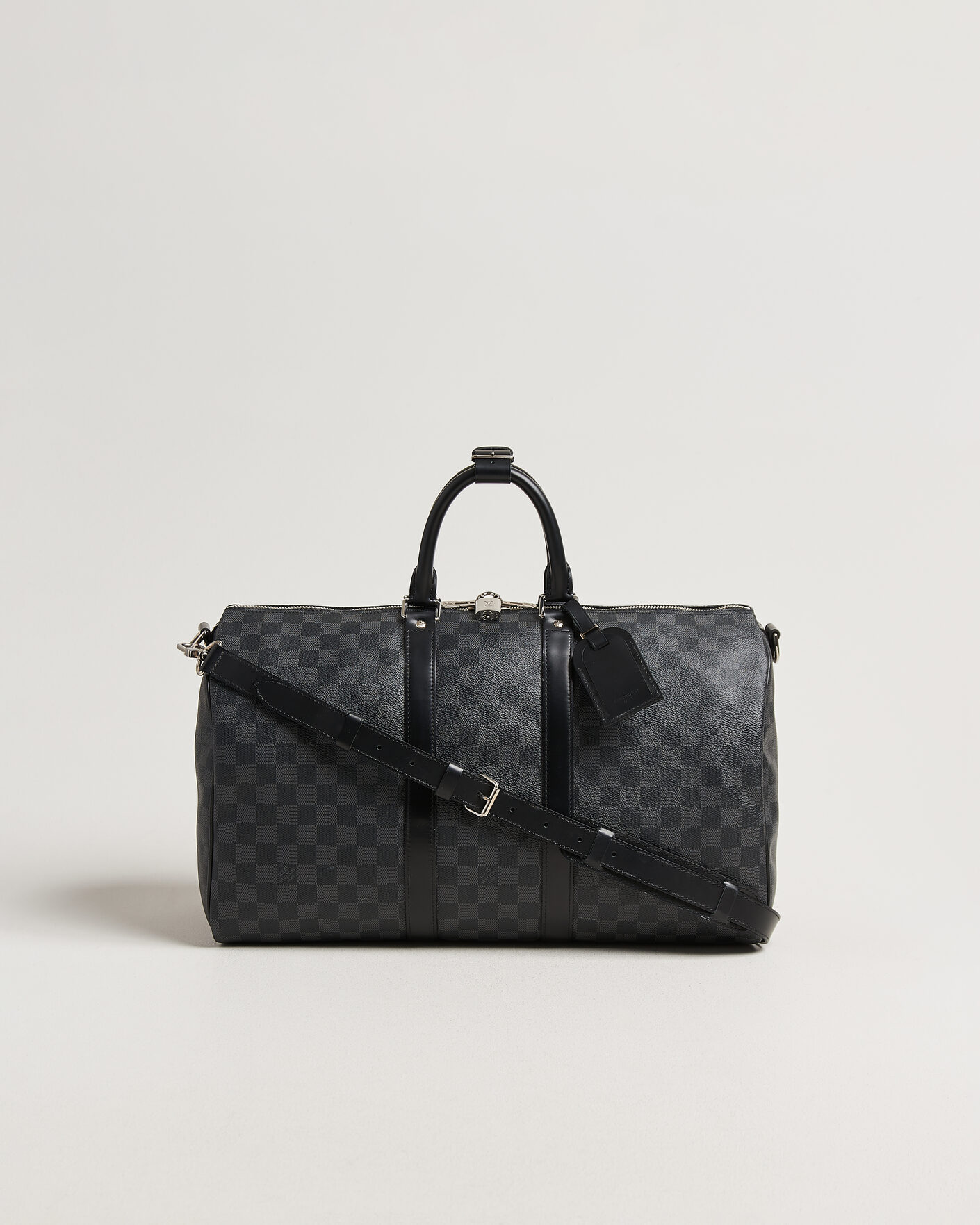 Homme | Pre-Owned & Vintage Bags | Louis Vuitton Pre-Owned | Keepall Bandouliére 45 Damier Graphite