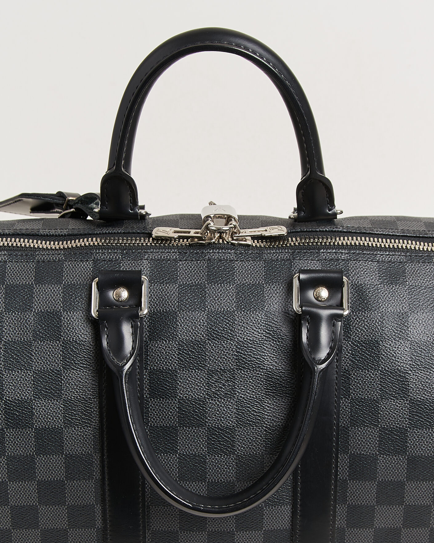 Homme | Pre-Owned & Vintage Bags | Louis Vuitton Pre-Owned | Keepall Bandouliére 45 Damier Graphite
