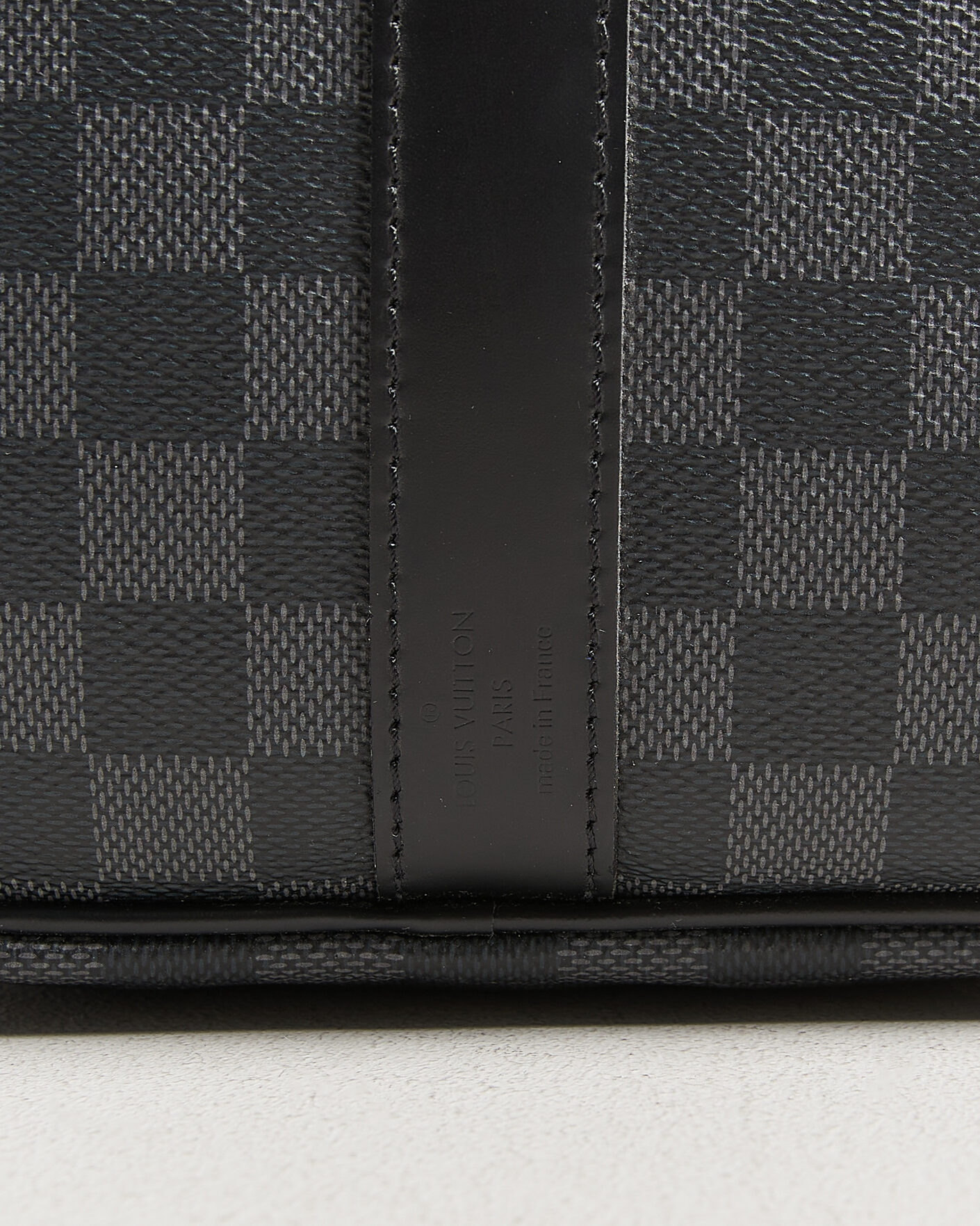 Homme | Pre-Owned & Vintage Bags | Louis Vuitton Pre-Owned | Keepall Bandouliére 45 Damier Graphite