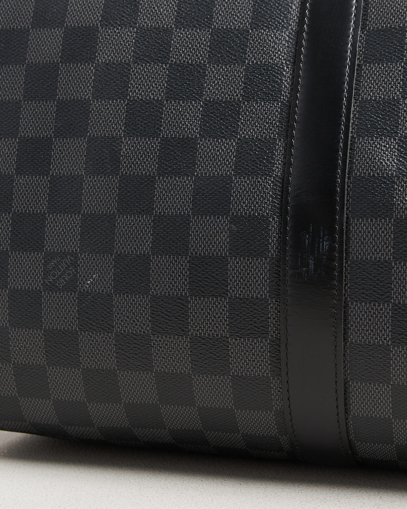 Homme | Pre-Owned & Vintage Bags | Louis Vuitton Pre-Owned | Keepall Bandouliére 45 Damier Graphite