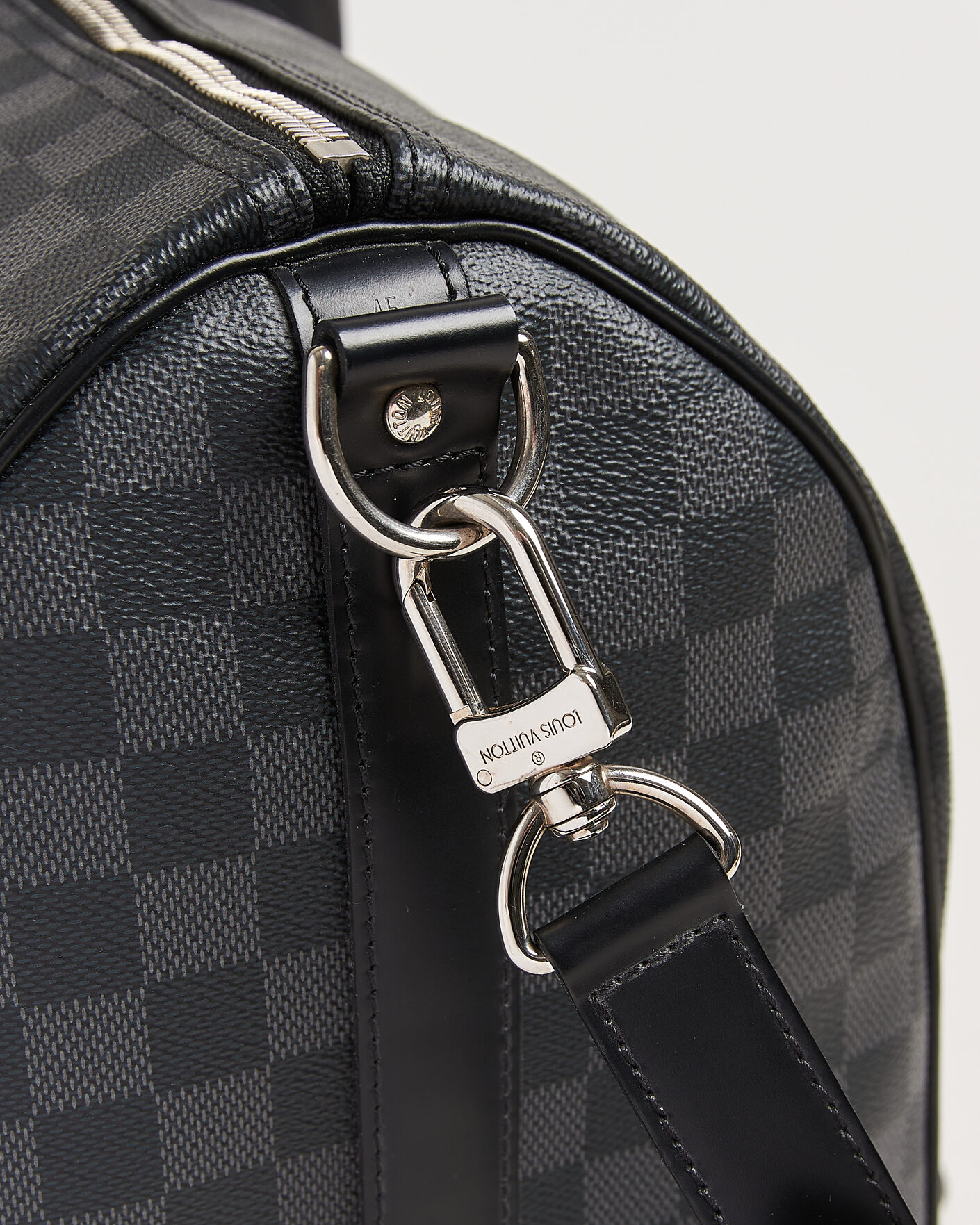 Homme | Pre-Owned & Vintage Bags | Louis Vuitton Pre-Owned | Keepall Bandouliére 45 Damier Graphite