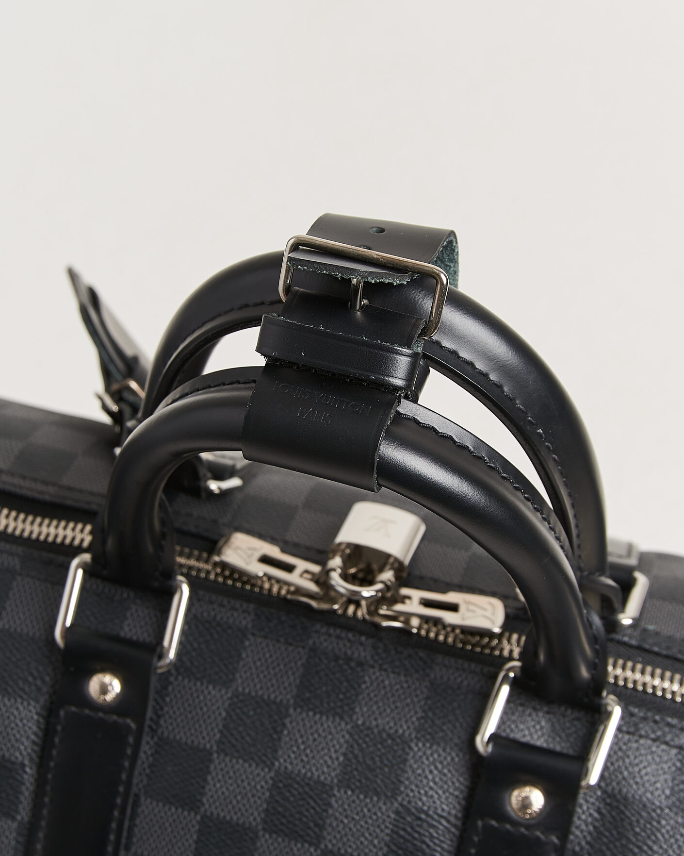 Homme | Pre-Owned & Vintage Bags | Louis Vuitton Pre-Owned | Keepall Bandouliére 45 Damier Graphite