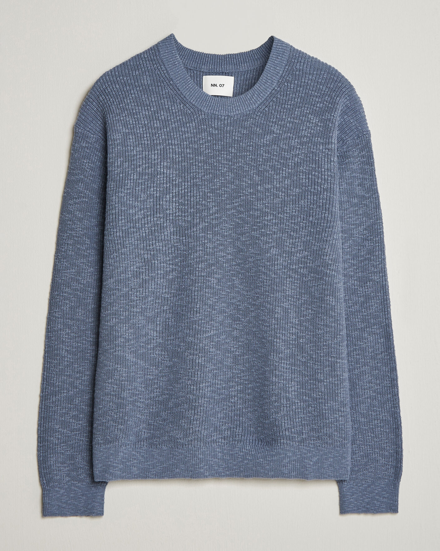 Homme | Pulls Et Tricots | NN07 | Russell Cotton Knitted Sweater Stone Blue