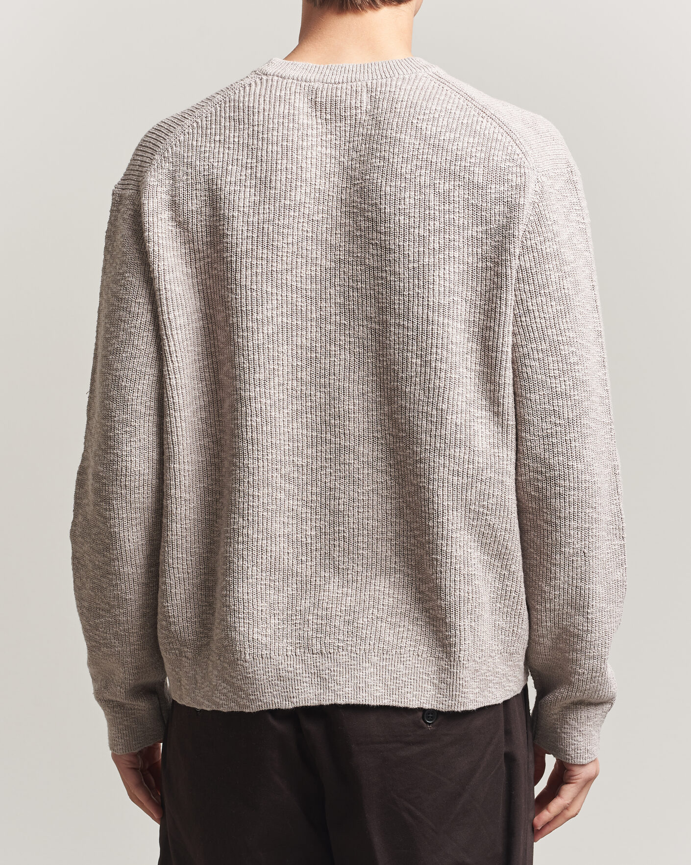 Homme | Pulls Et Tricots | NN07 | Russell Cotton Knitted Sweater Moon Dust