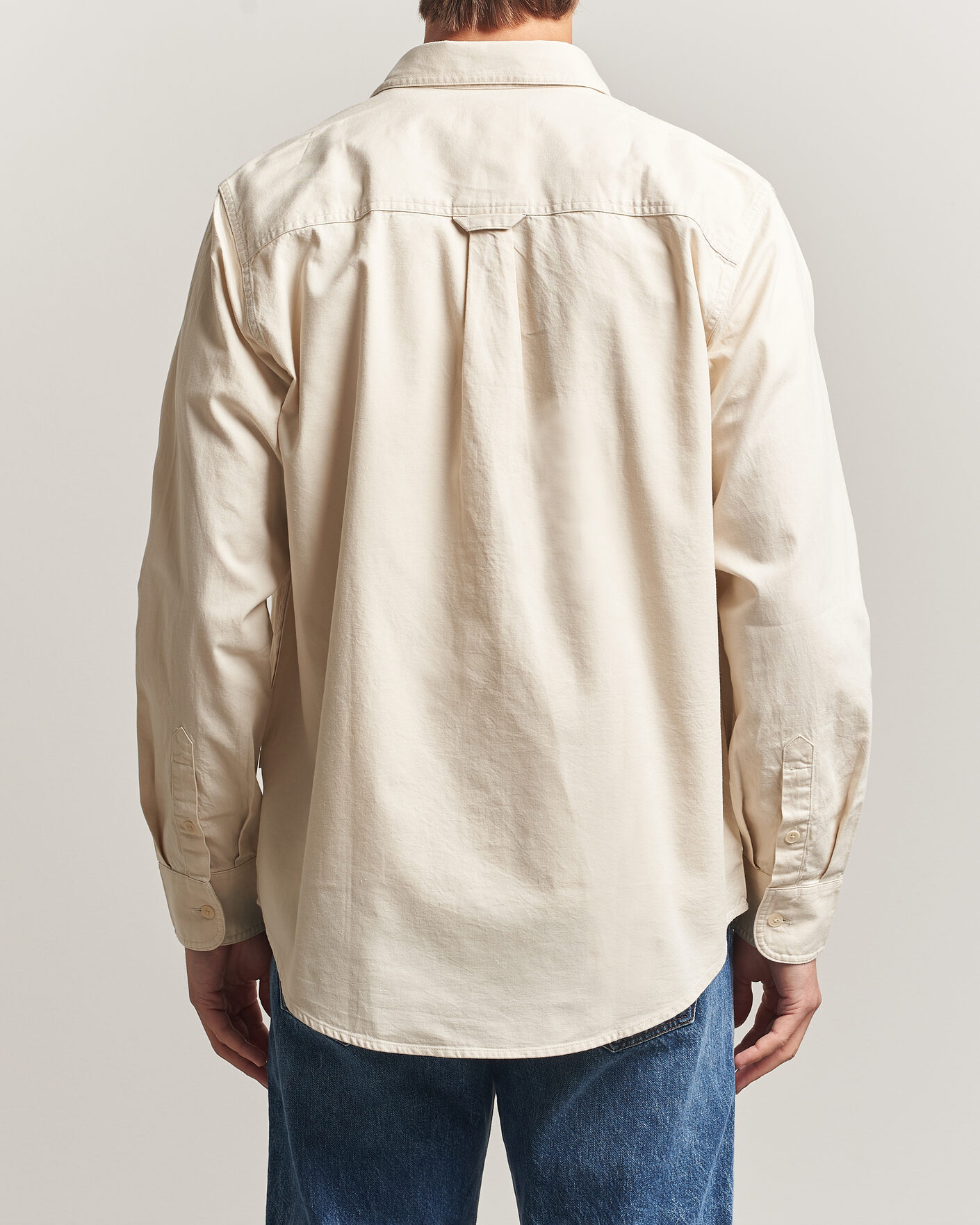 Homme | Chemises | NN07 | Colby Twill Overshirt Ivory