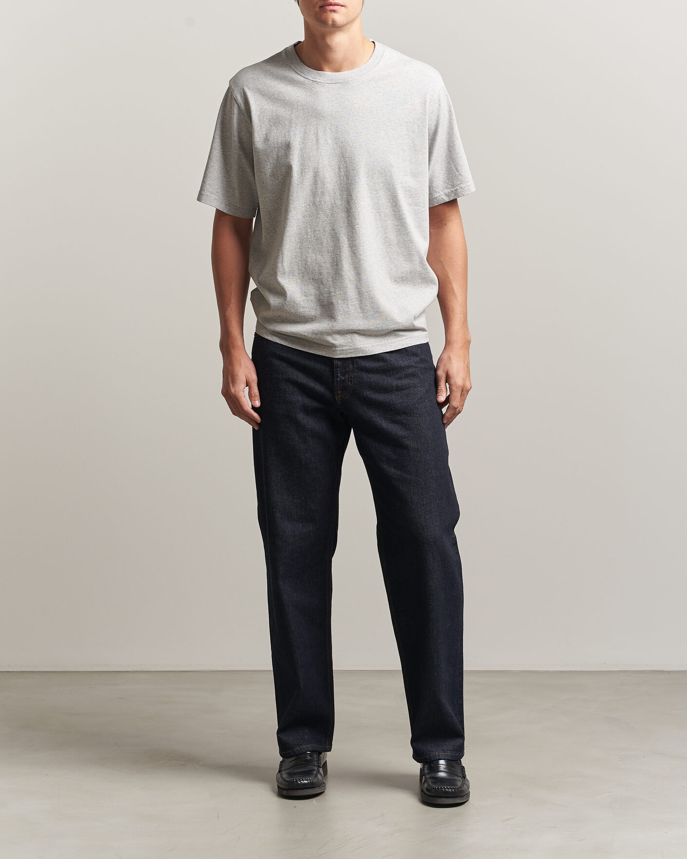 Homme | T-shirts | NN07 | Jett Printed HQ T-Shirt Grey Melange