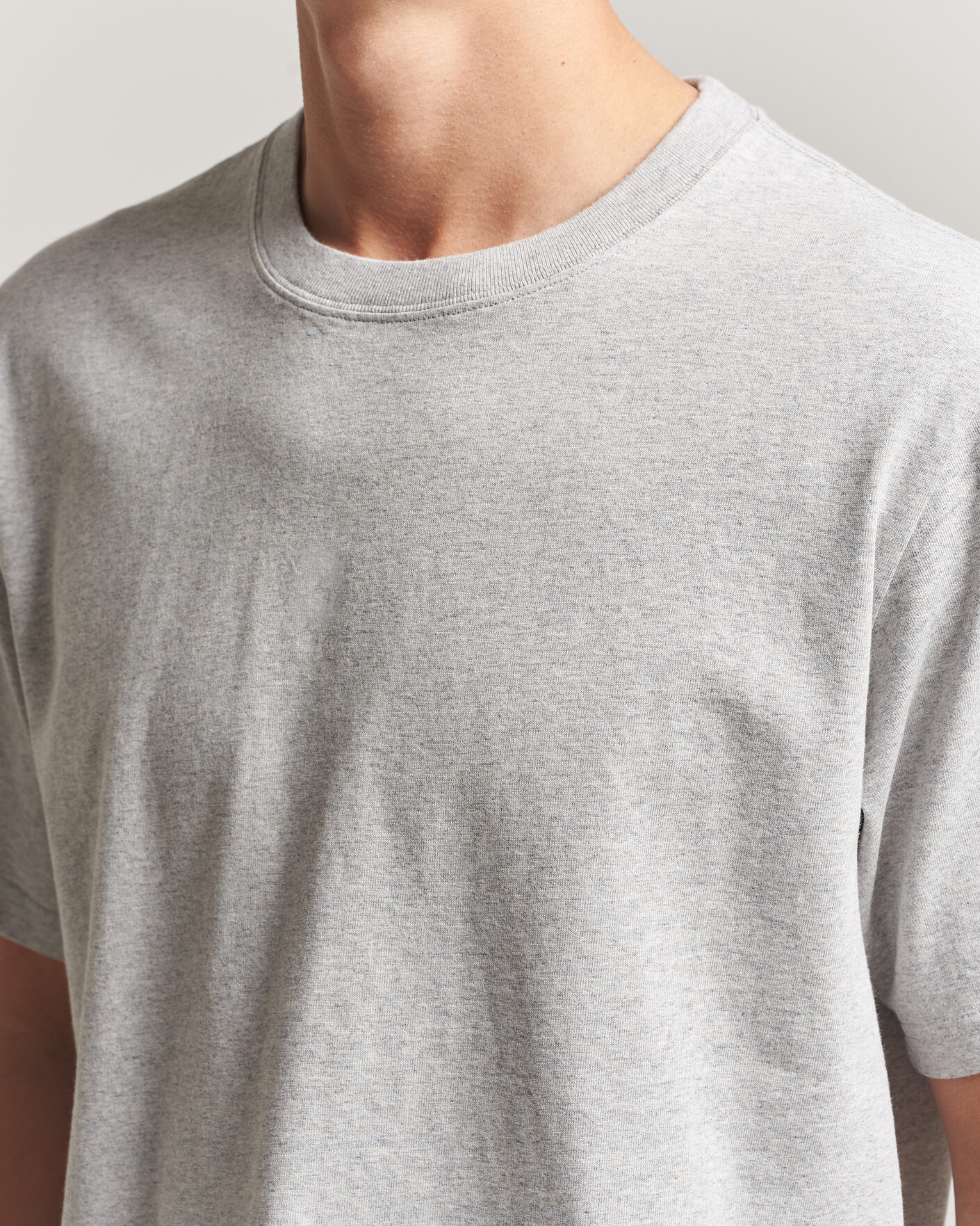 Homme | T-shirts | NN07 | Jett Printed HQ T-Shirt Grey Melange