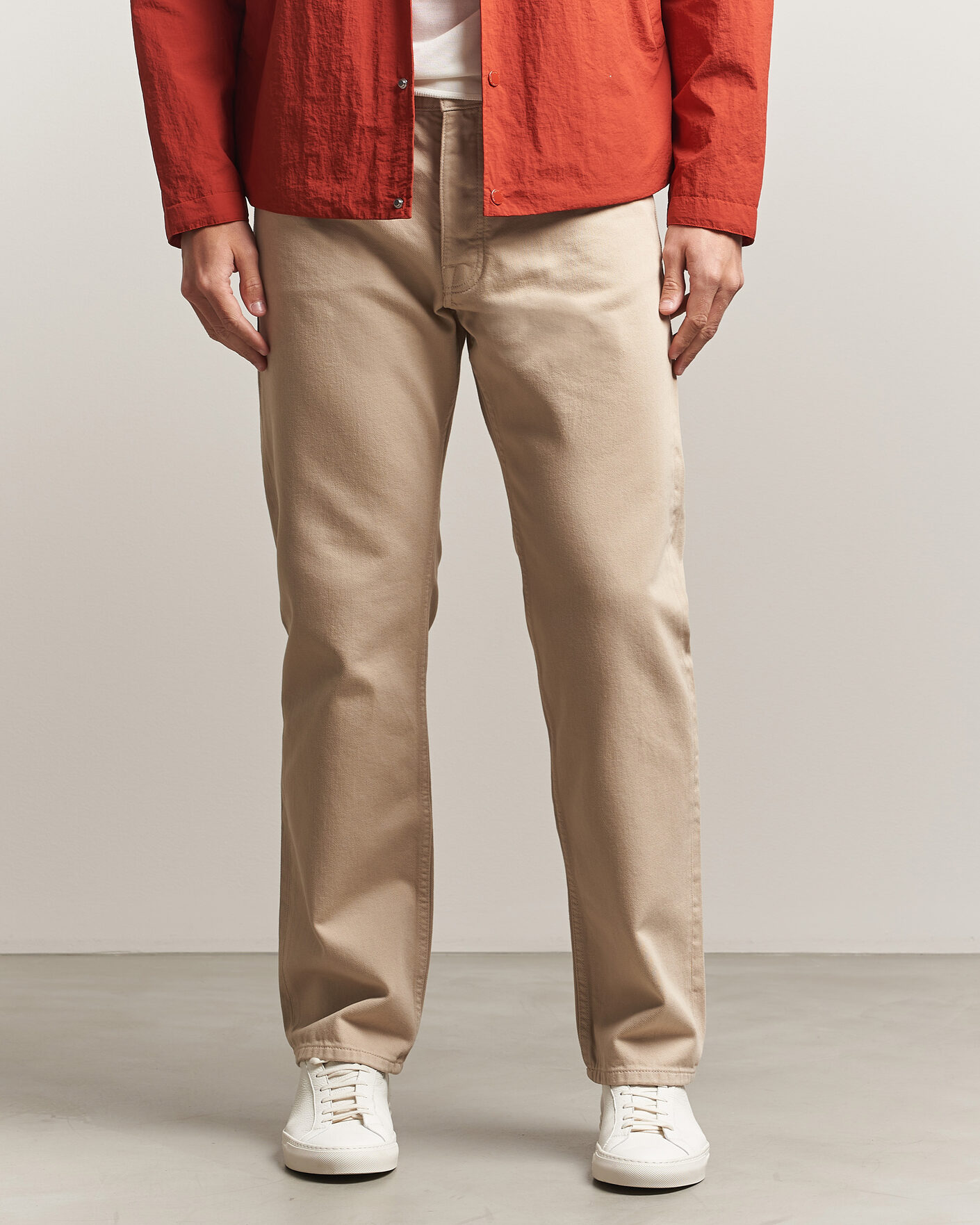 Homme | Pantalons | NN07 | Sonny Straight Fit 5-Pocket Pants Oat