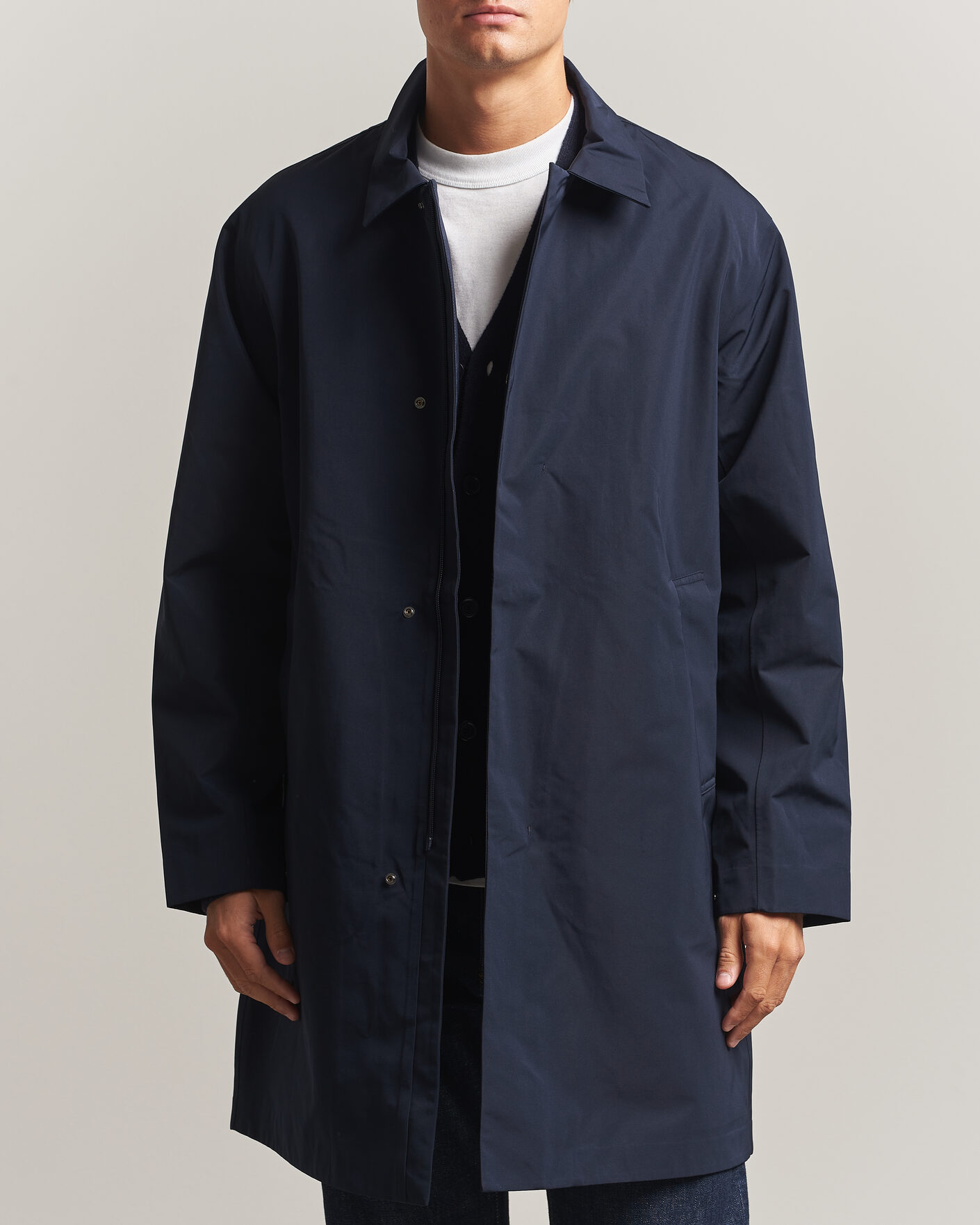 Homme | Manteaux Et Vestes | NN07 | Steve Technical Coat Deep Navy