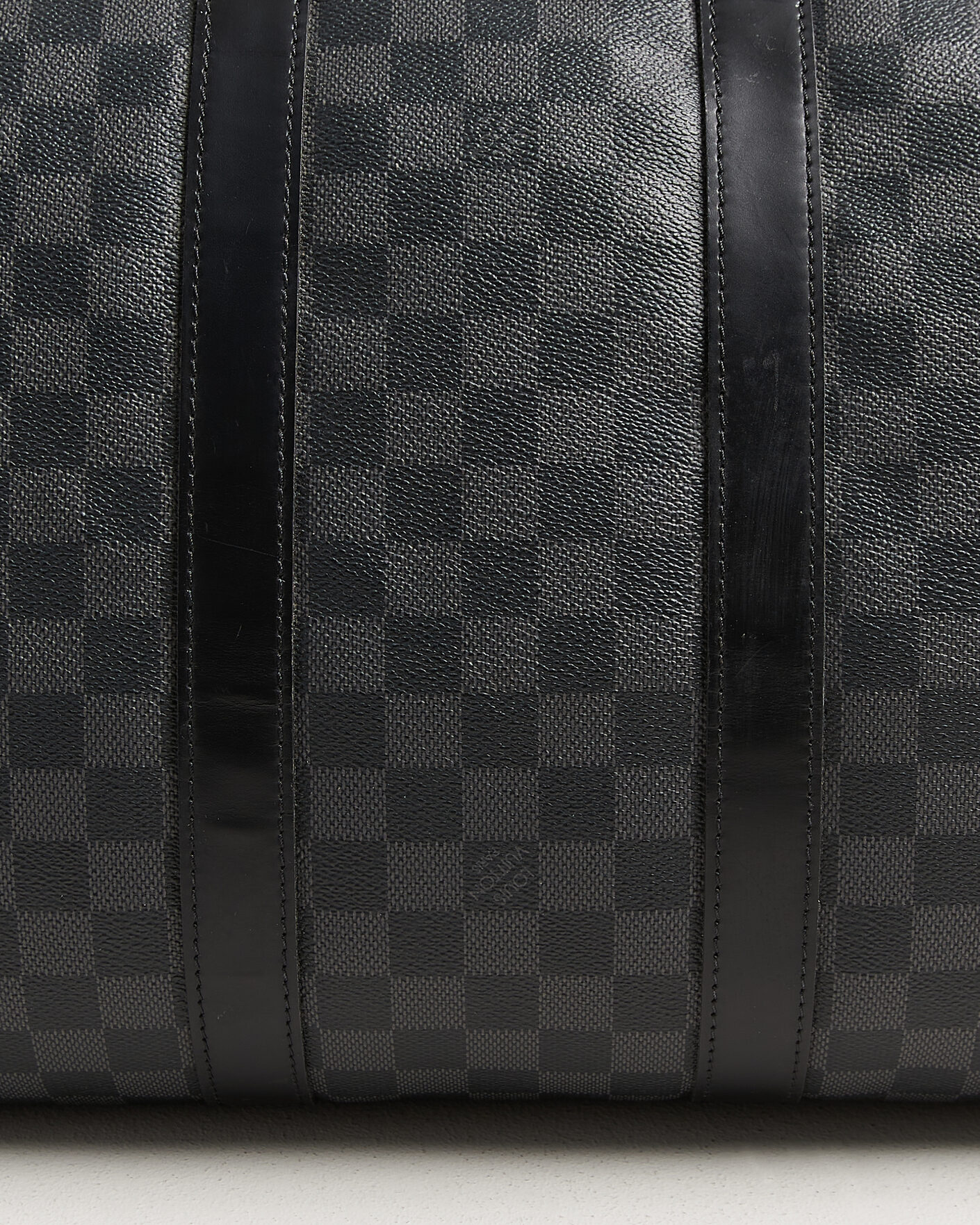 Homme | Pre-Owned & Vintage Bags | Louis Vuitton Pre-Owned | Keepall 45 Bandouliére Damier Graphite