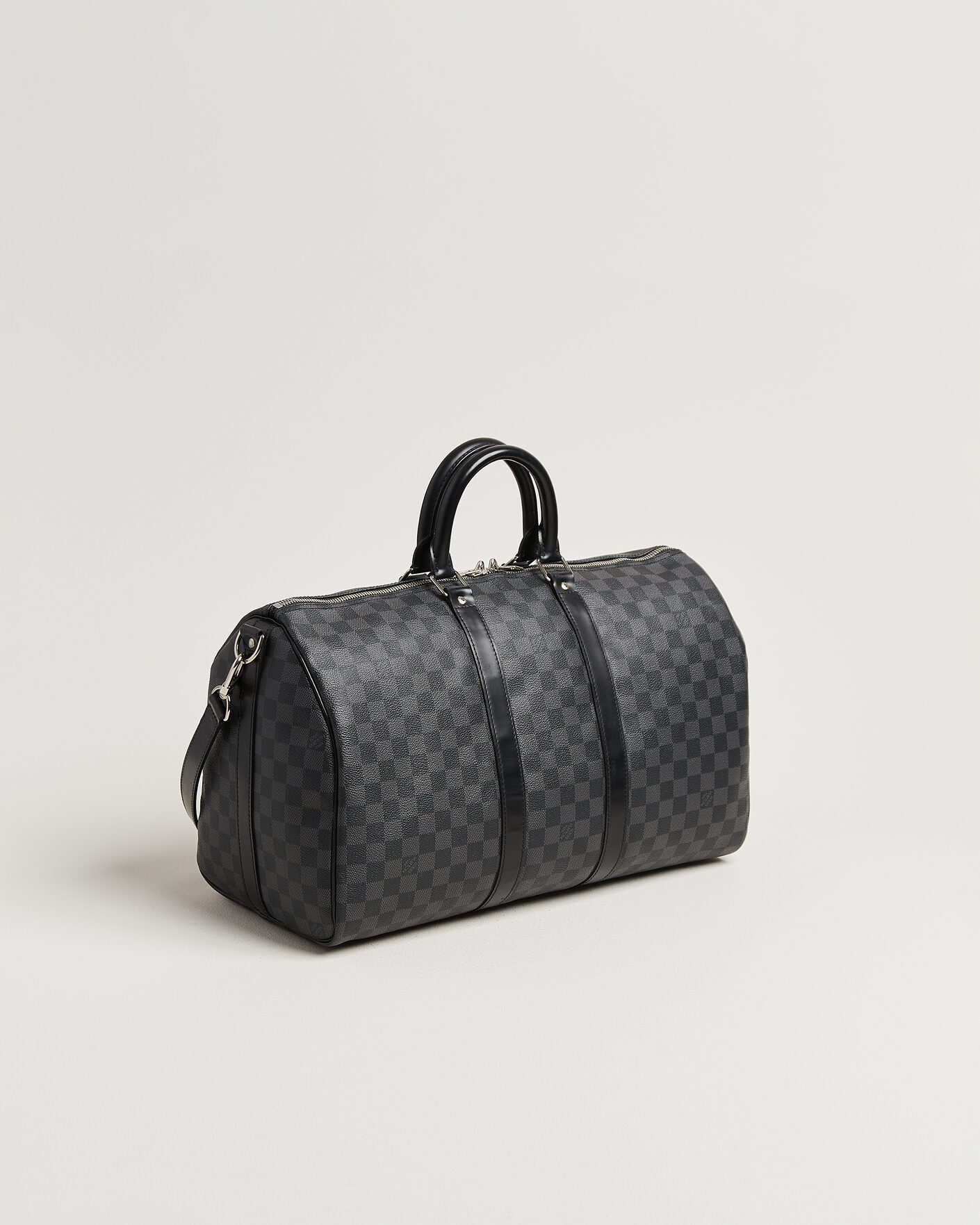 Homme | Pre-Owned & Vintage Bags | Louis Vuitton Pre-Owned | Keepall 45 Bandouliére Damier Graphite