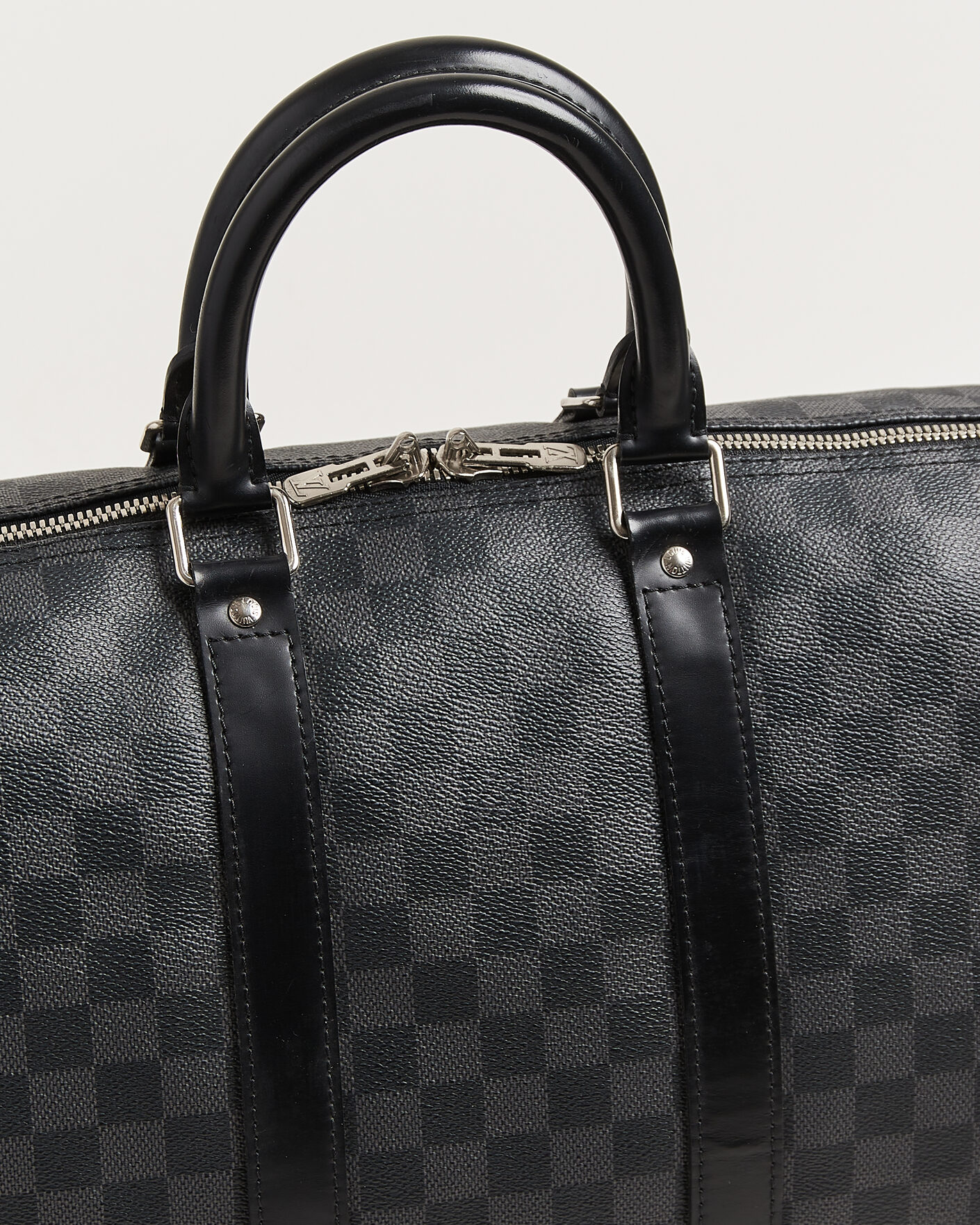 Homme | Pre-Owned & Vintage Bags | Louis Vuitton Pre-Owned | Keepall 45 Bandouliére Damier Graphite
