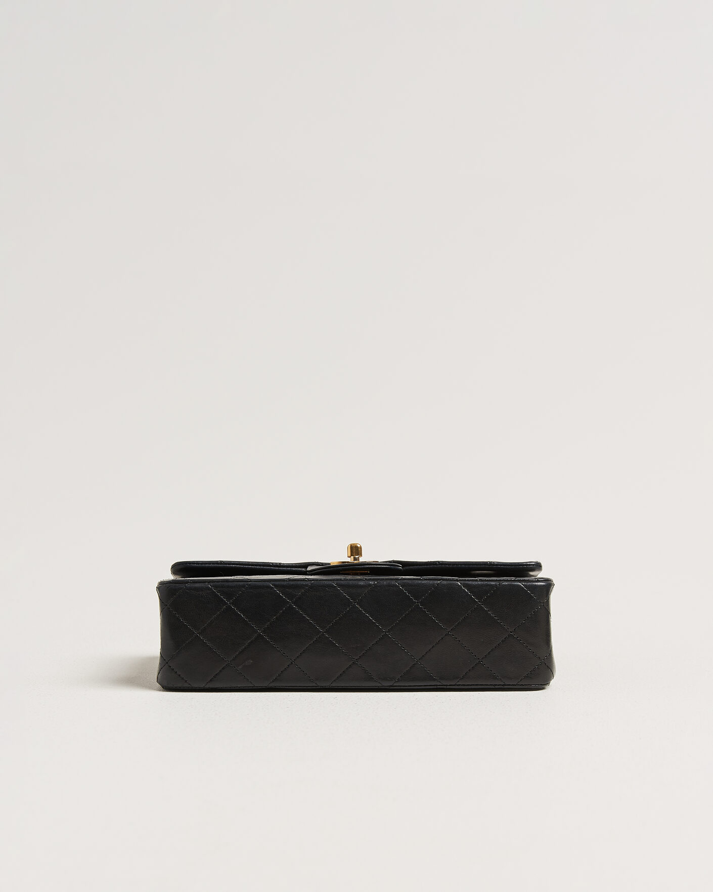 Homme | Pre-Owned & Vintage Bags | Chanel Pre-Owned | Classic Small Double Flap Bag Black