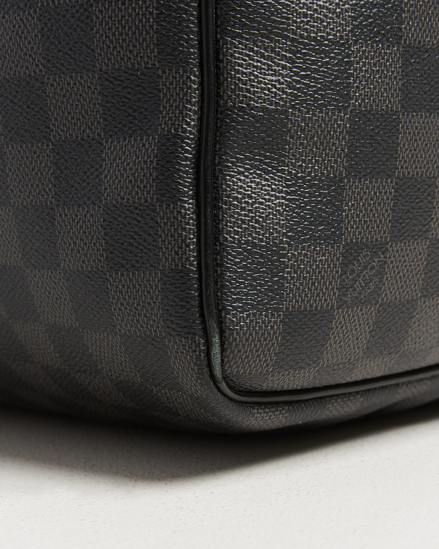 Homme | Pre-Owned & Vintage Bags | Louis Vuitton Pre-Owned | Keepall 55 Bandouliére Damier Graphite