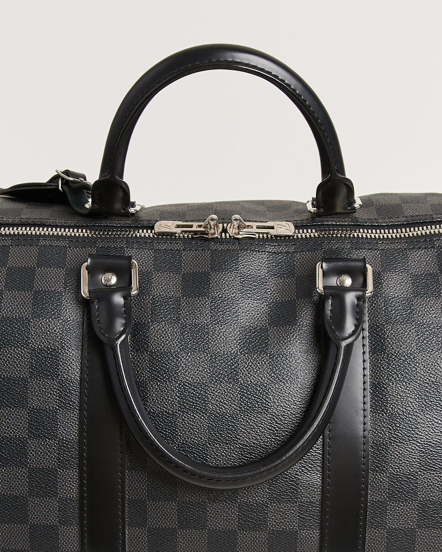 Homme | Pre-Owned & Vintage Bags | Louis Vuitton Pre-Owned | Keepall 55 Bandouliére Damier Graphite