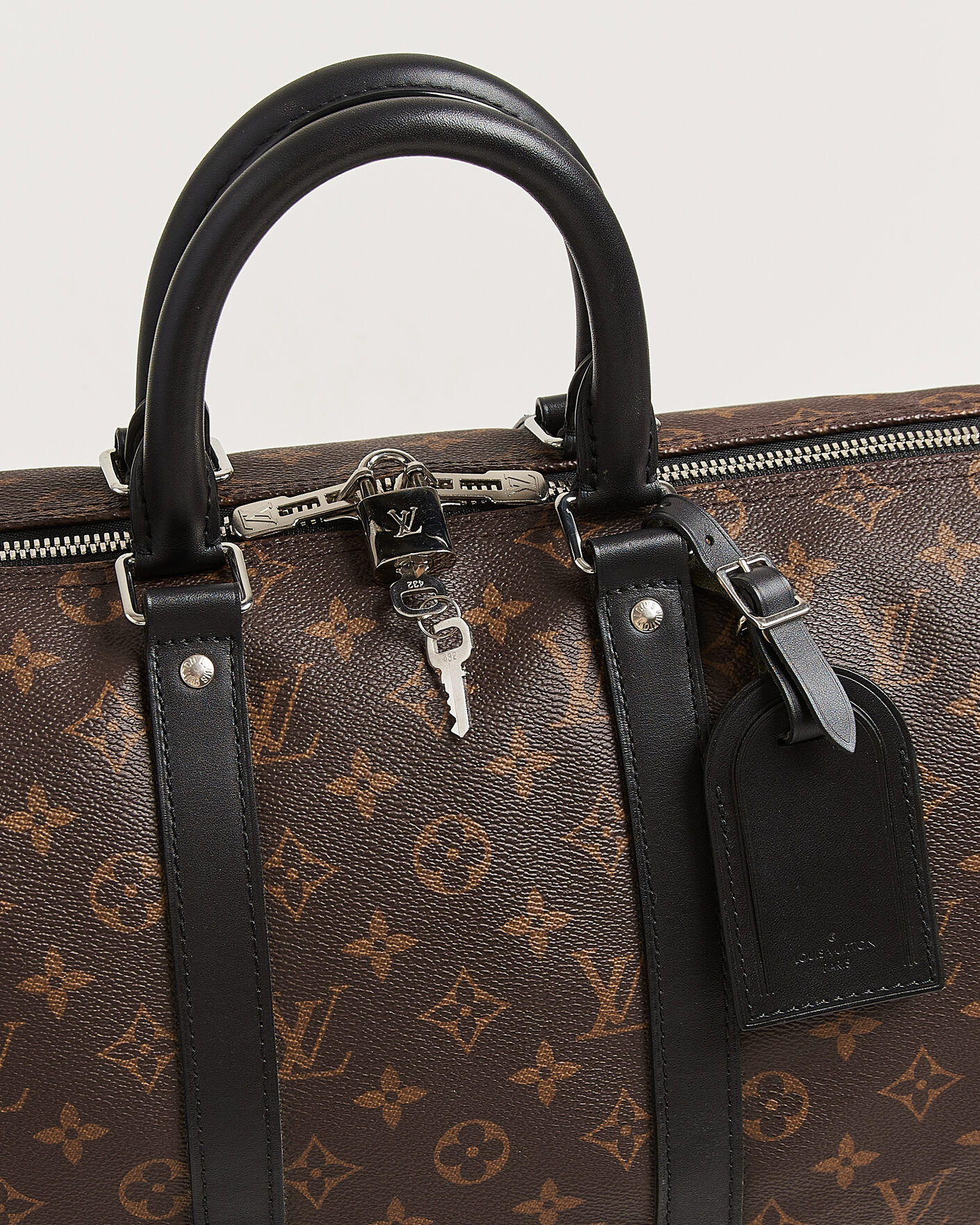 Homme | Pre-Owned & Vintage Bags | Louis Vuitton Pre-Owned | Keepall 45 Bandouliére Monogram Macassar