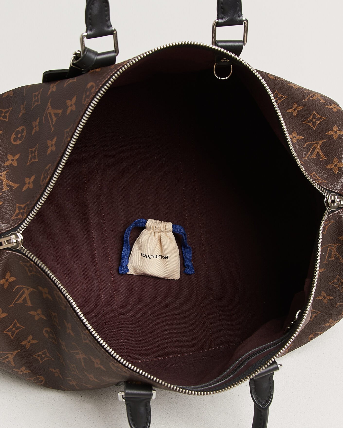 Homme | Pre-Owned & Vintage Bags | Louis Vuitton Pre-Owned | Keepall 45 Bandouliére Monogram Macassar