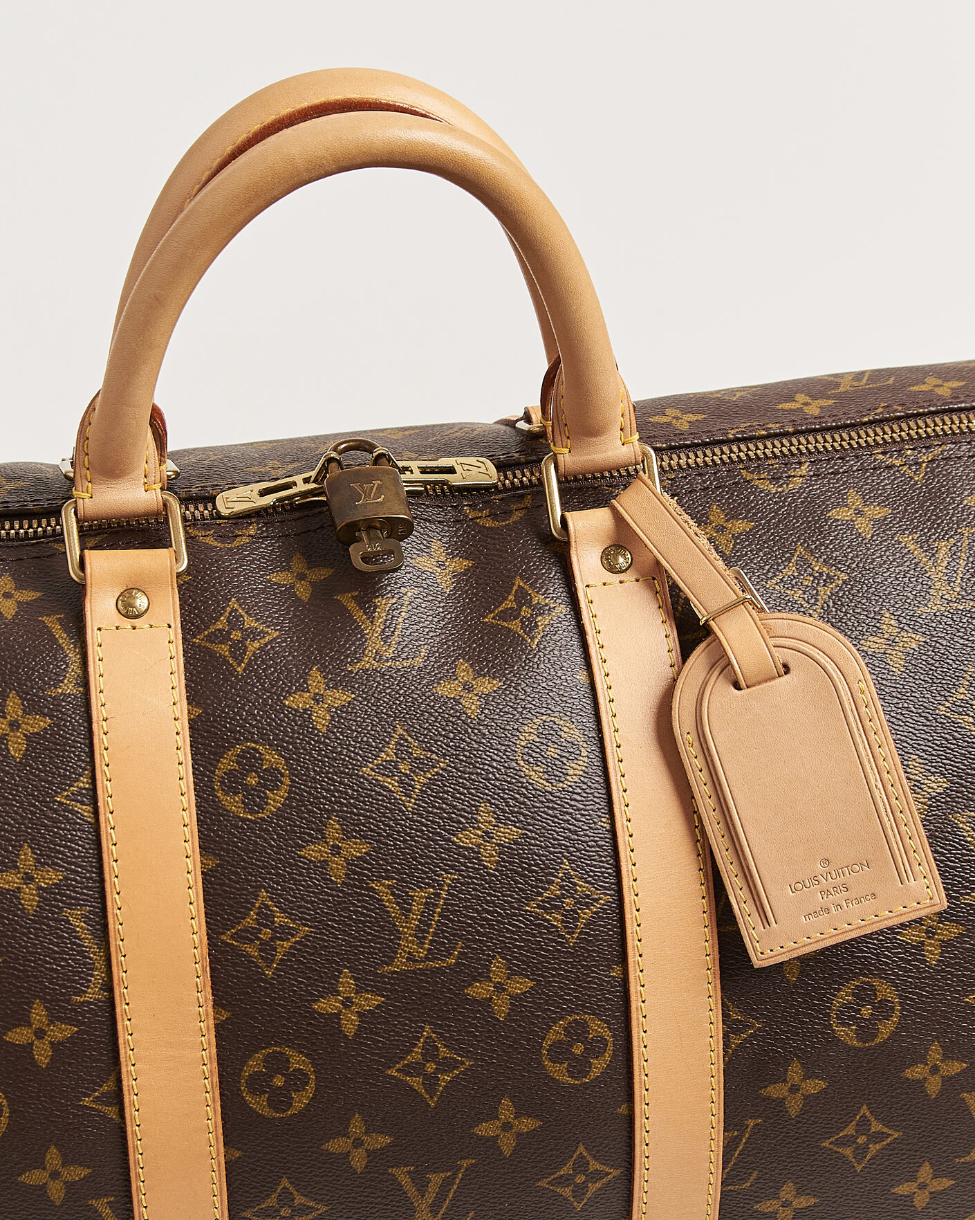 Homme | Pre-Owned & Vintage Bags | Louis Vuitton Pre-Owned | Keepall 55 Bandouliére Monogram