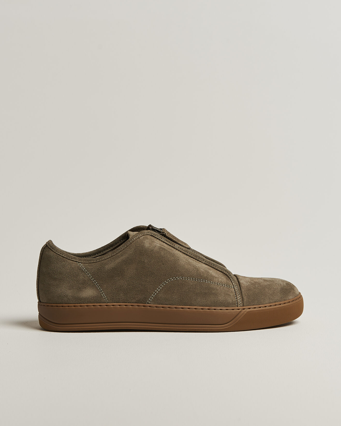 Homme | Baskets | Lanvin | DBB1 Zip Sneakers Khaki