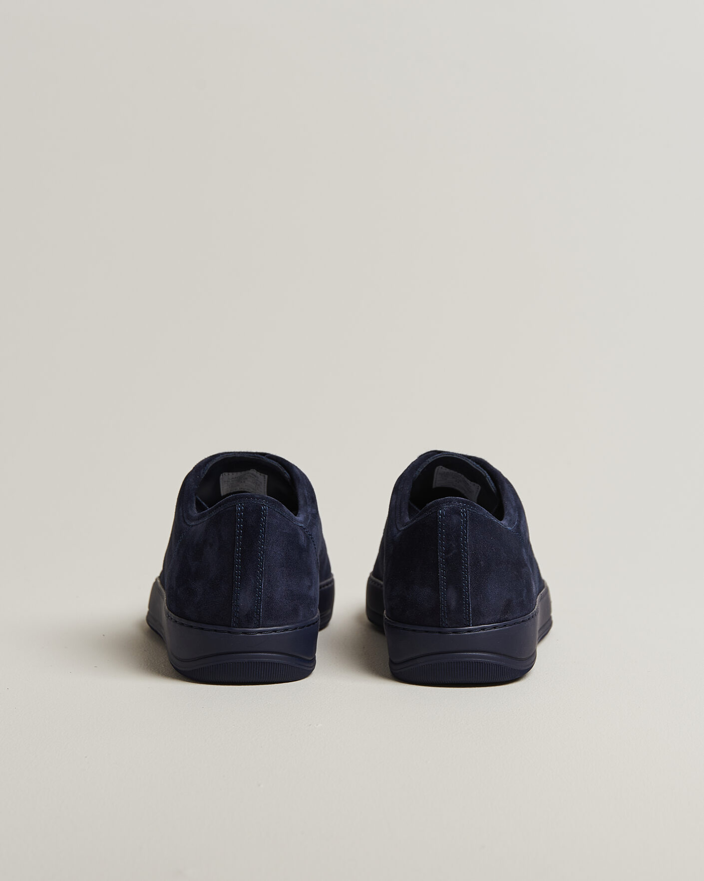 Homme | Baskets | Lanvin | DBB1 Patent Cap Toe Sneakers Navy/Navy