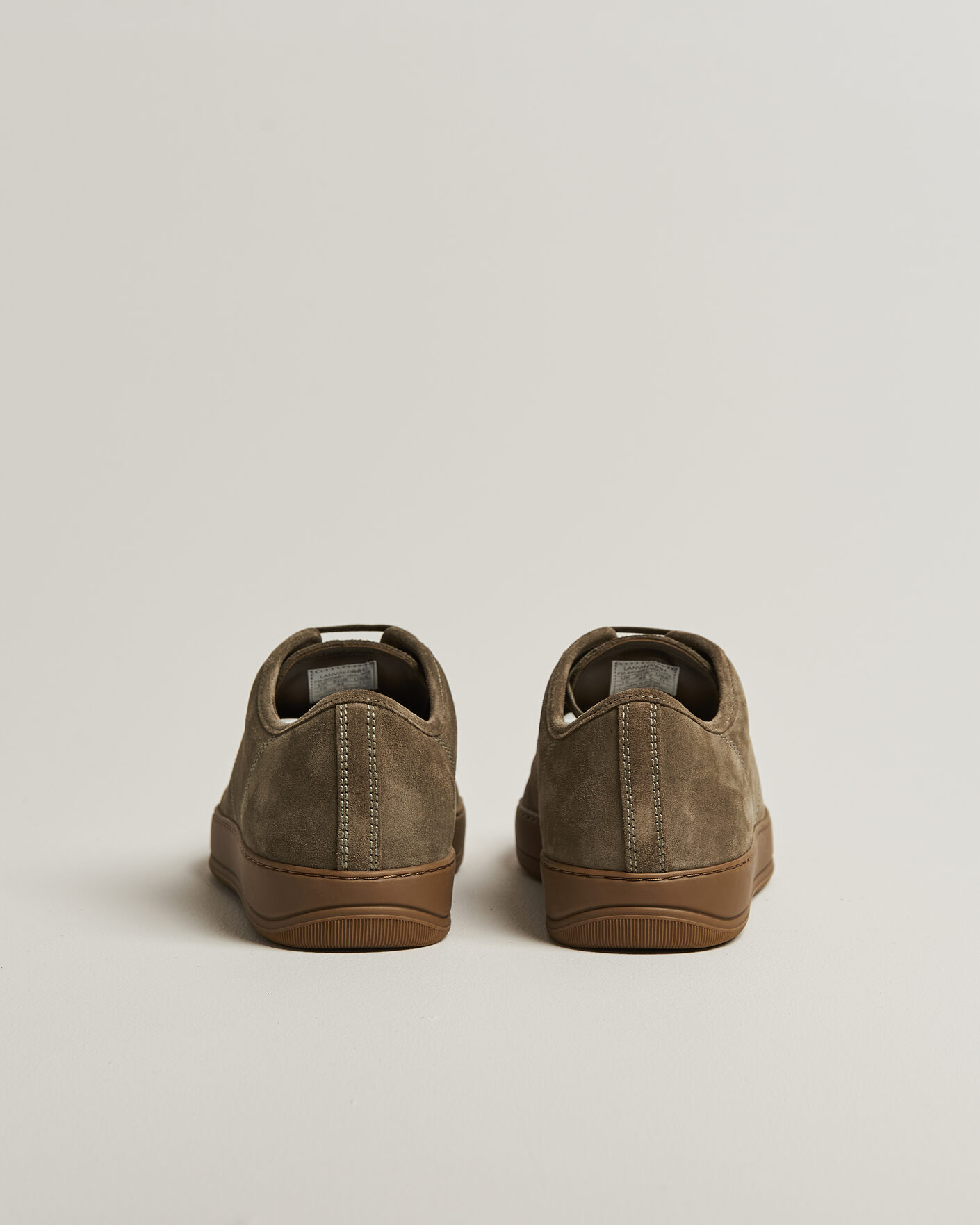 Homme | Baskets | Lanvin | DBB1 Patent Cap Toe Sneakers Khaki