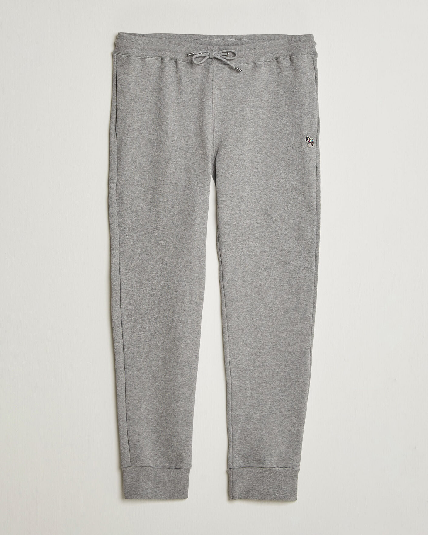 Homme | Pantalons | PS Paul Smith | Zebra Organic Cotton Sweatpants Grey Melange