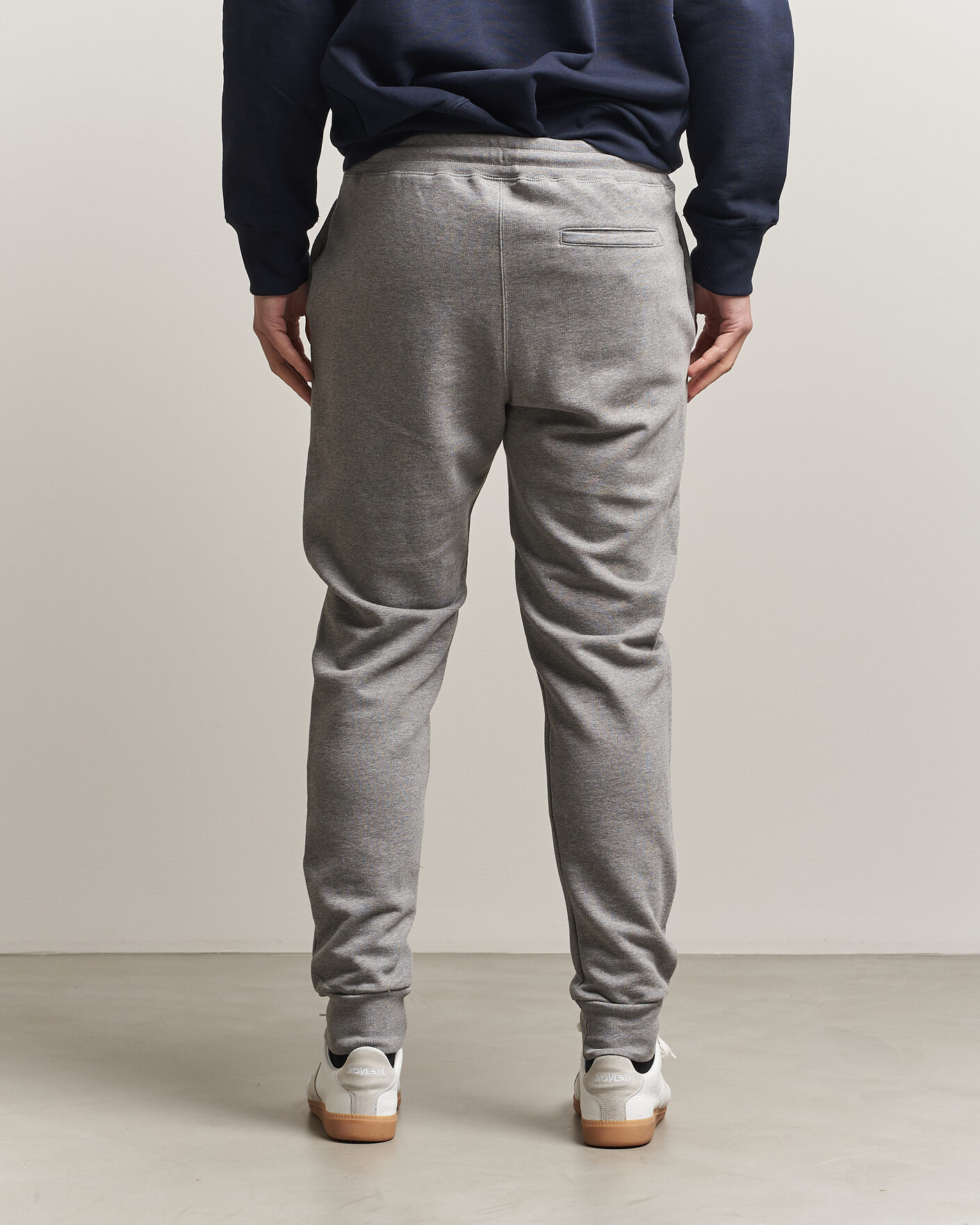Homme | Pantalons | PS Paul Smith | Zebra Organic Cotton Sweatpants Grey Melange