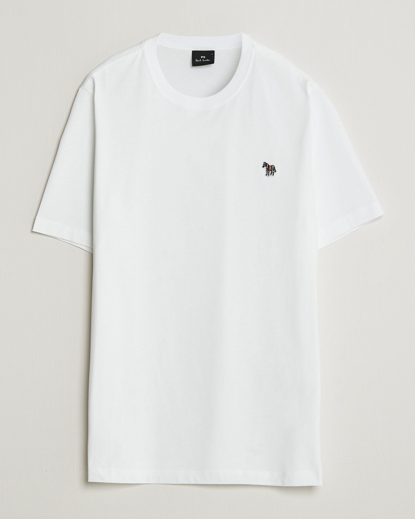 Homme | T-shirts | PS Paul Smith | Organic Cotton Zebra T-Shirt White