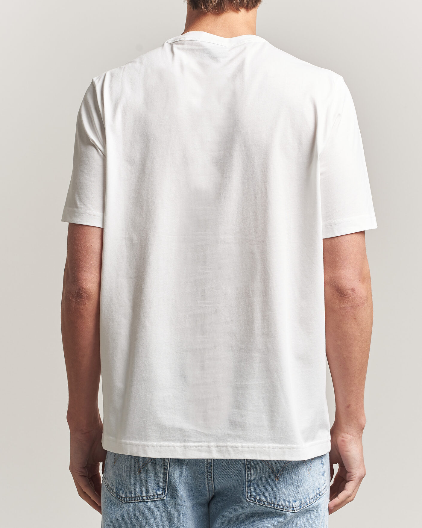 Homme | T-shirts | PS Paul Smith | Hand Crew Neck T-Shirt White