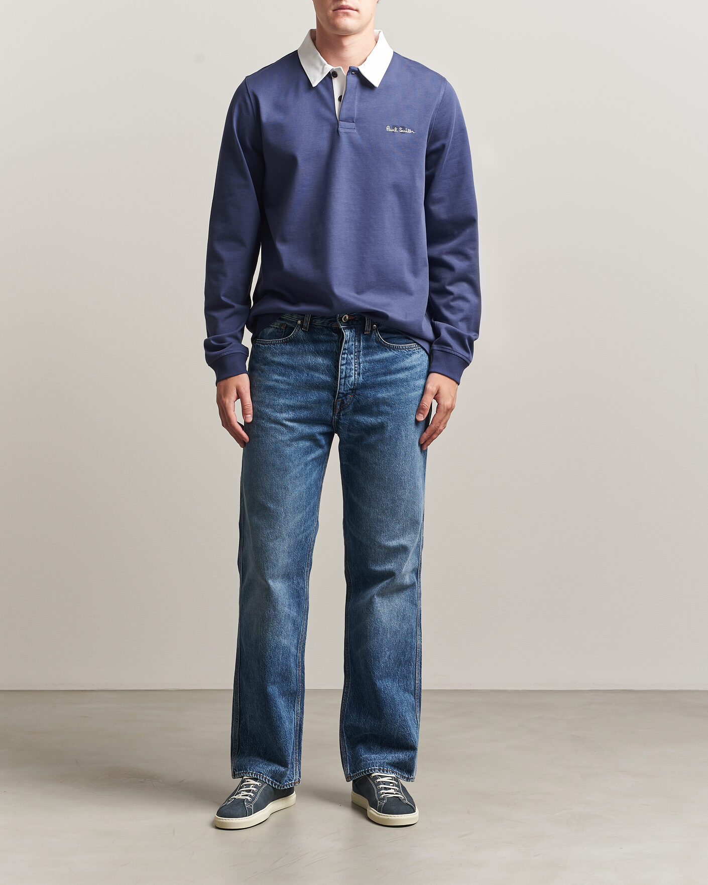 Homme | Pulls Et Tricots | PS Paul Smith | Organic Cotton Rugger Blue