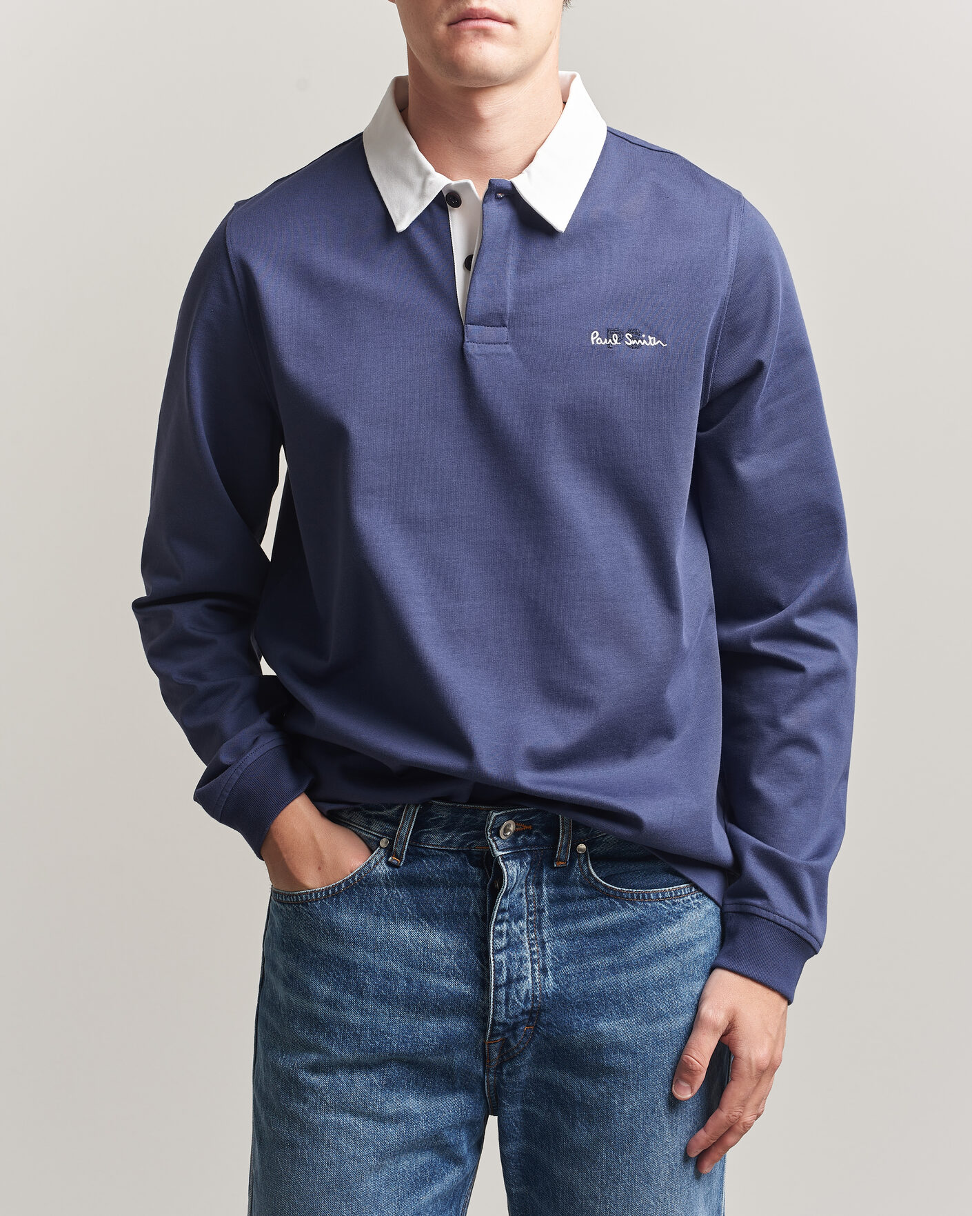 Homme | Pulls Et Tricots | PS Paul Smith | Organic Cotton Rugger Blue