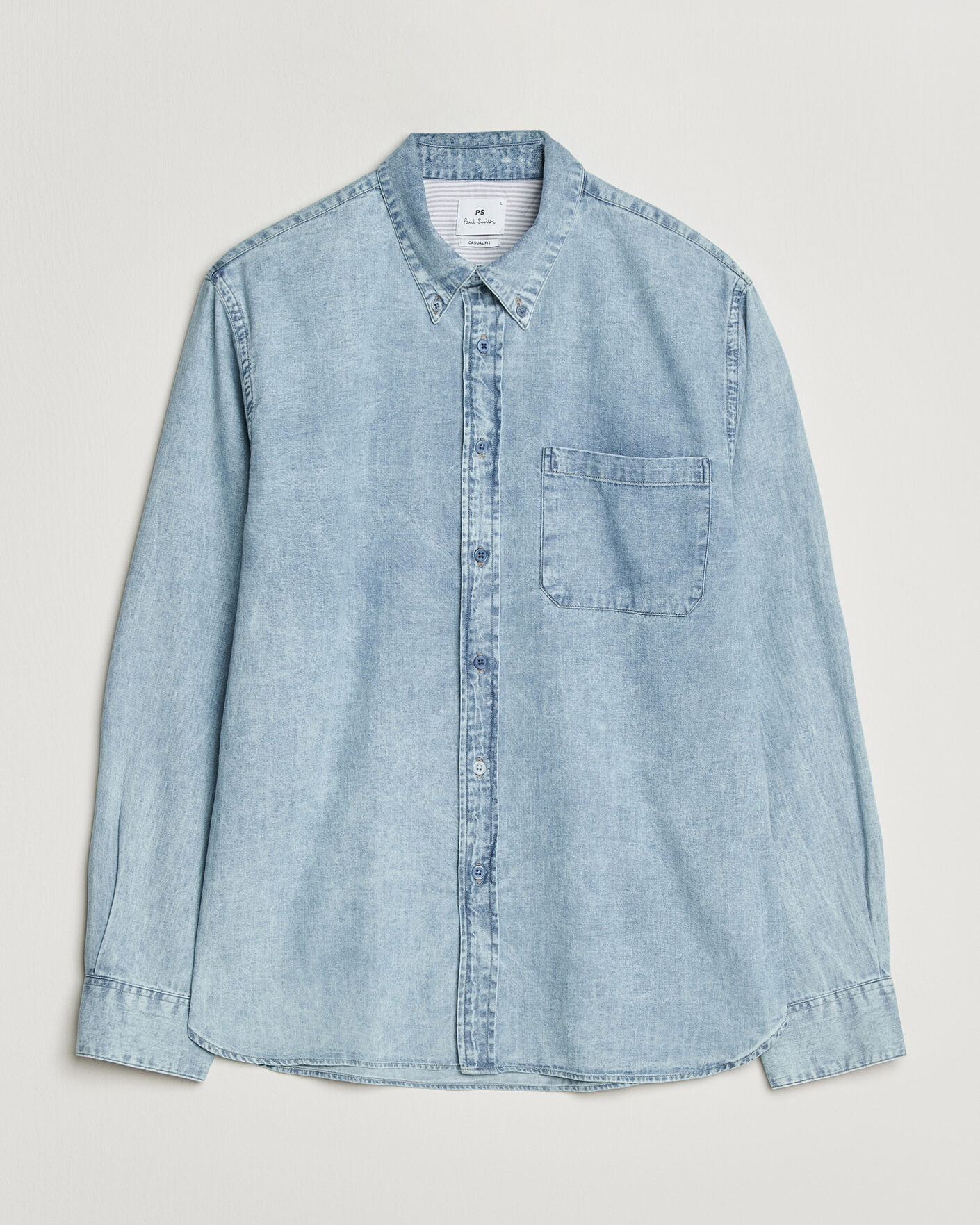 Homme | Chemises | PS Paul Smith | Casual Fit Denim Shirt Light Blue