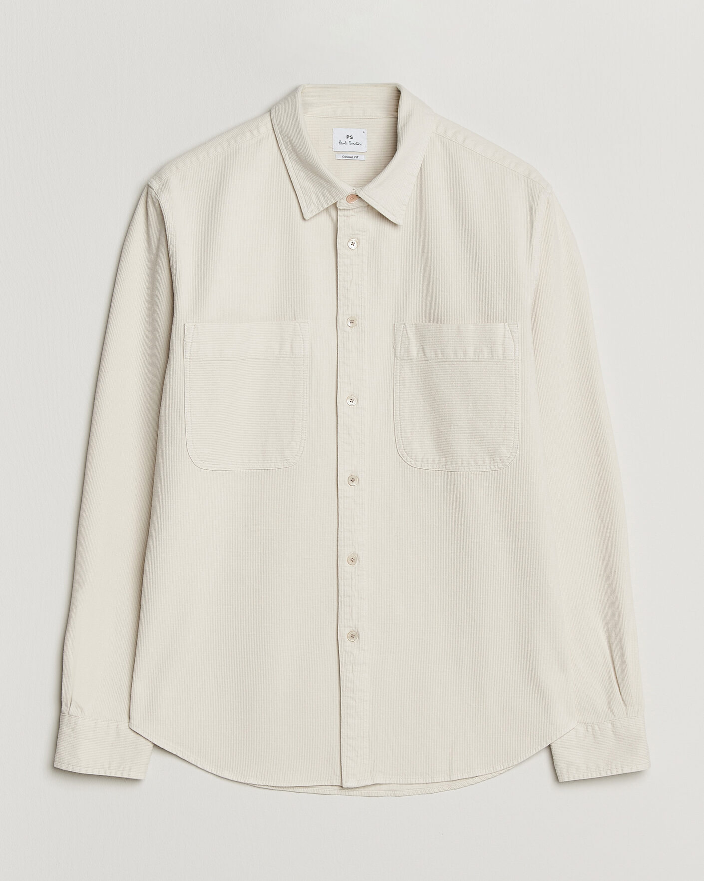 Homme | Chemises | PS Paul Smith | Casual Fit Cotton Overshirt Off White