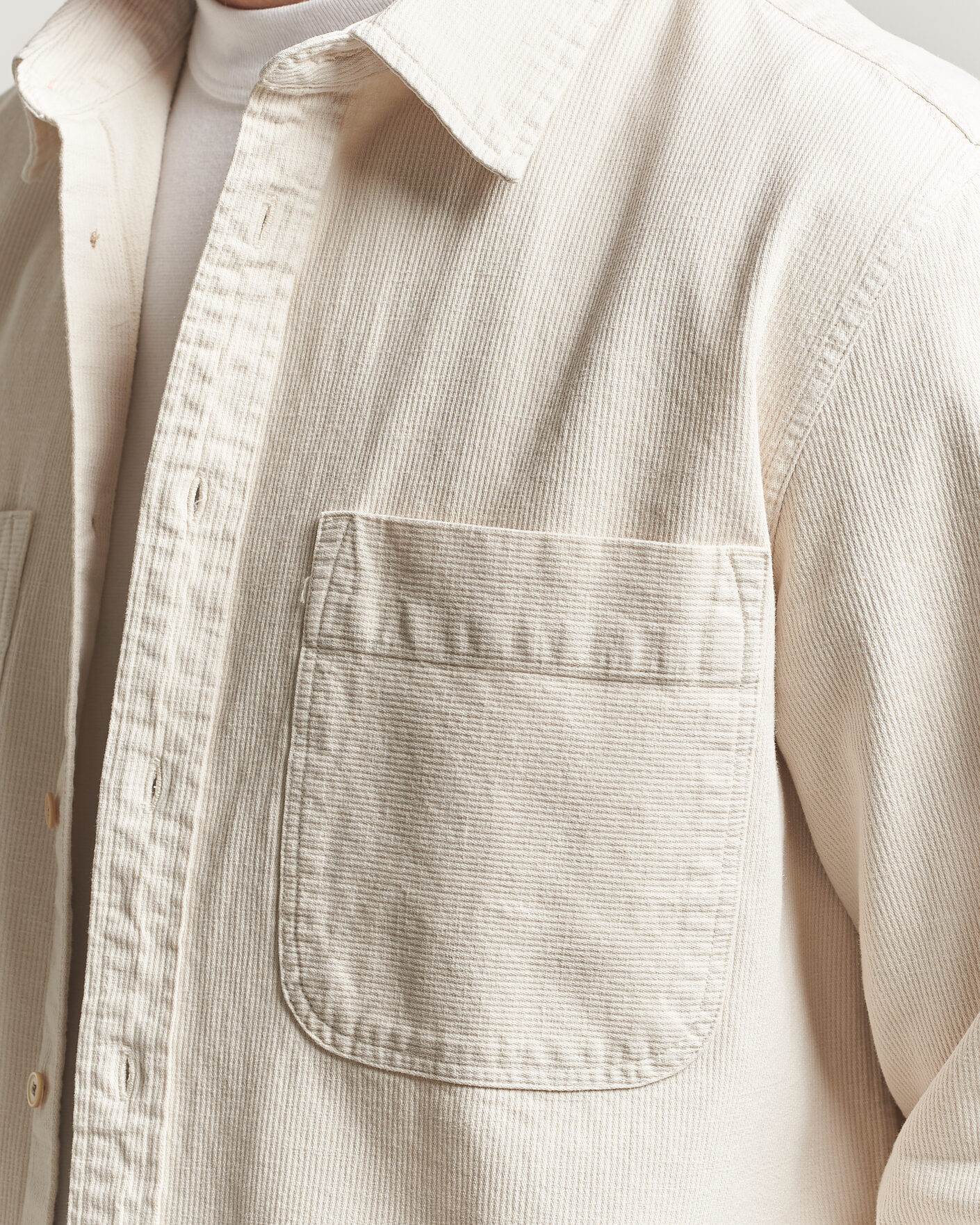 Homme | Chemises | PS Paul Smith | Casual Fit Cotton Overshirt Off White
