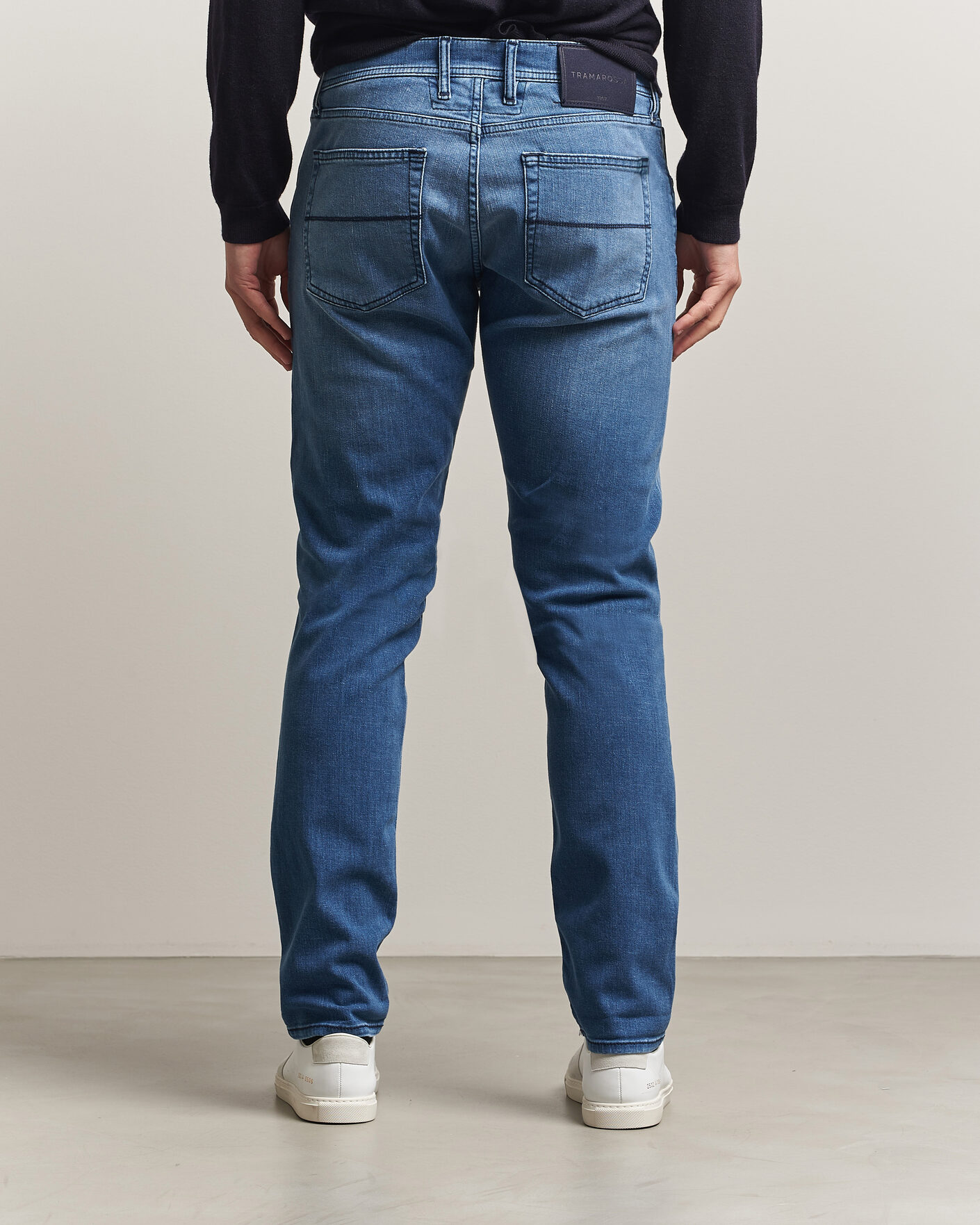 Homme | Jeans | Tramarossa | Michelangelo Stretch Relax Jeans Mid Blue