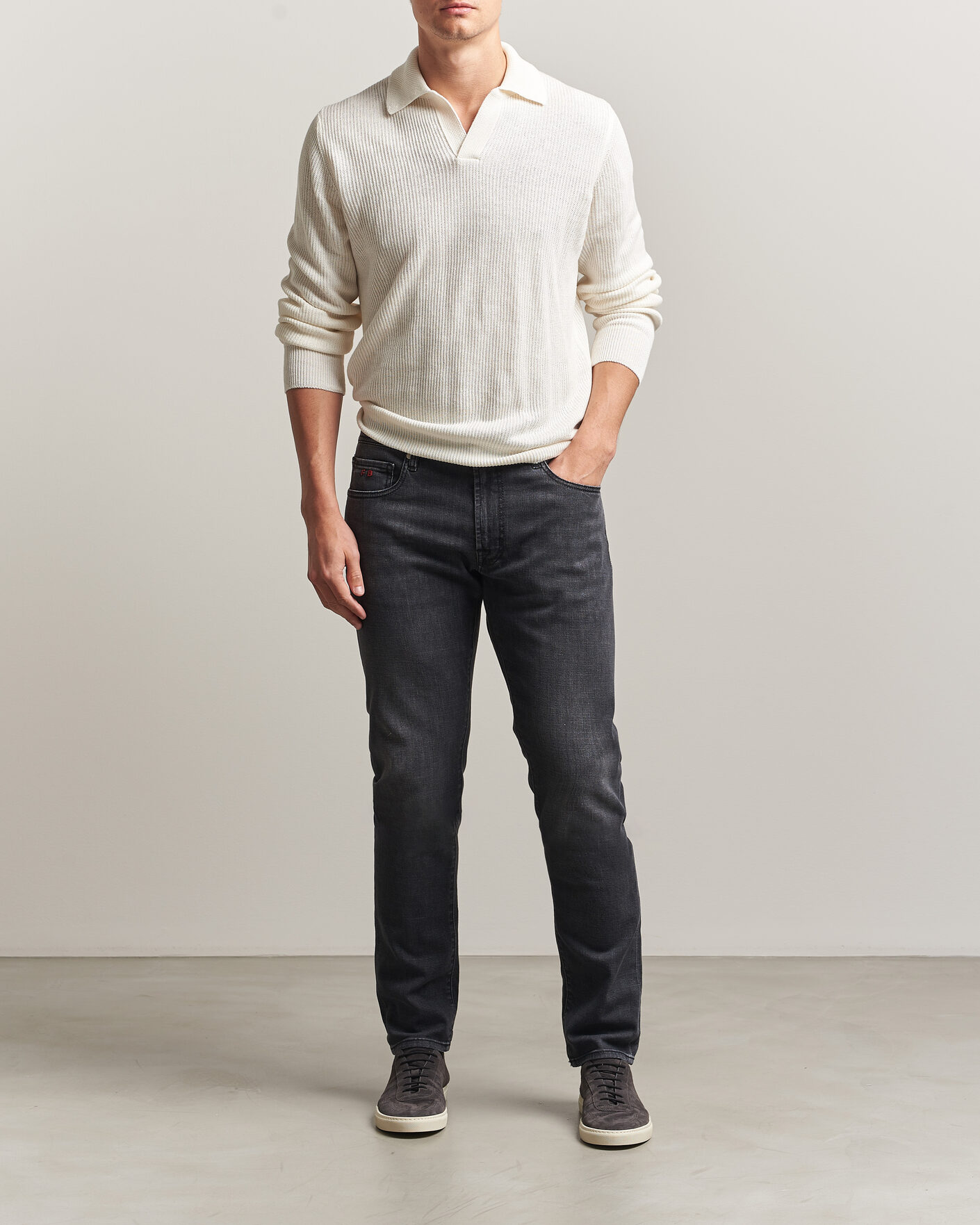 Homme | Jeans | Tramarossa | Michelangelo Stretch Relax Jeans Carbon Grey