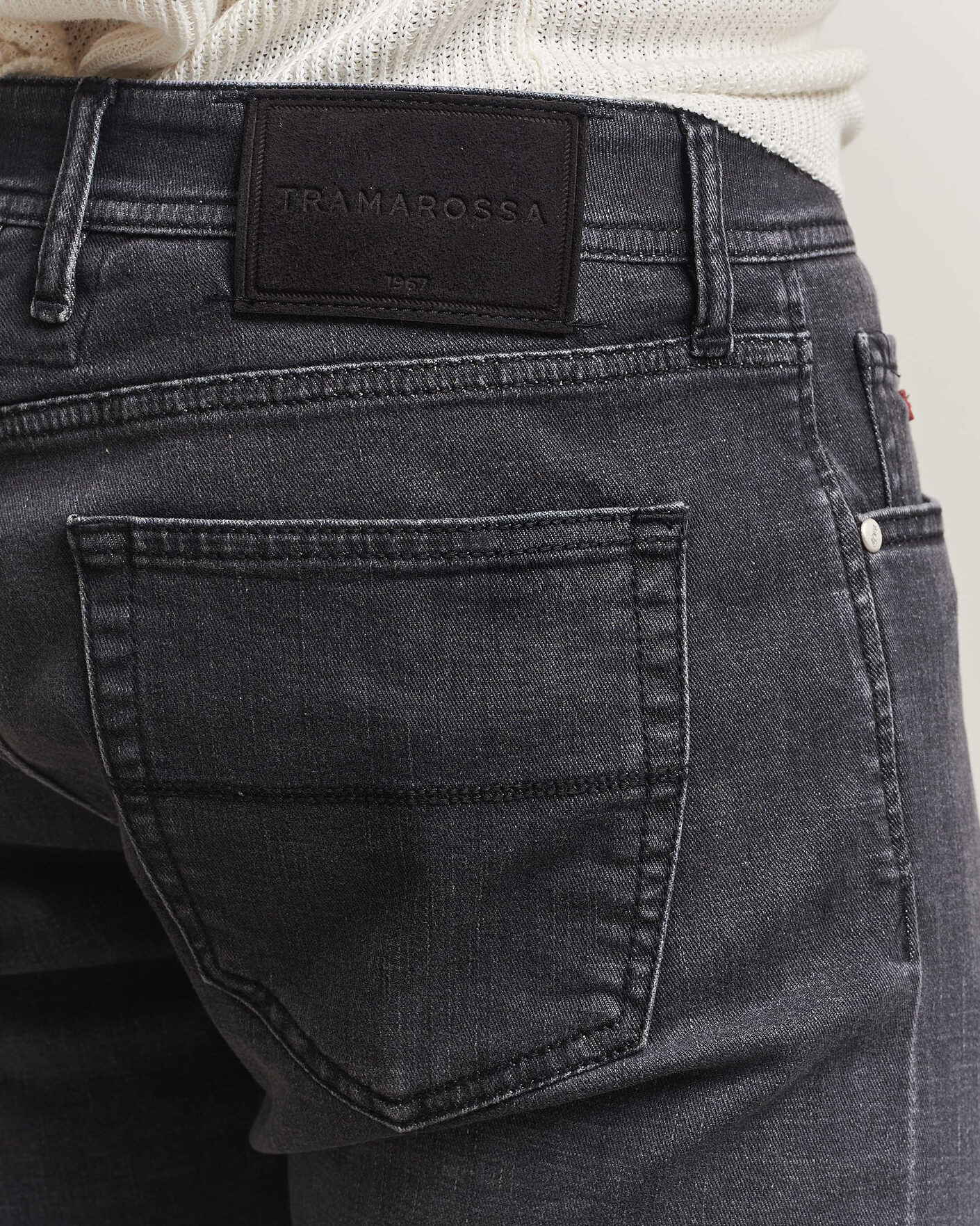 Homme | Jeans | Tramarossa | Michelangelo Stretch Relax Jeans Carbon Grey