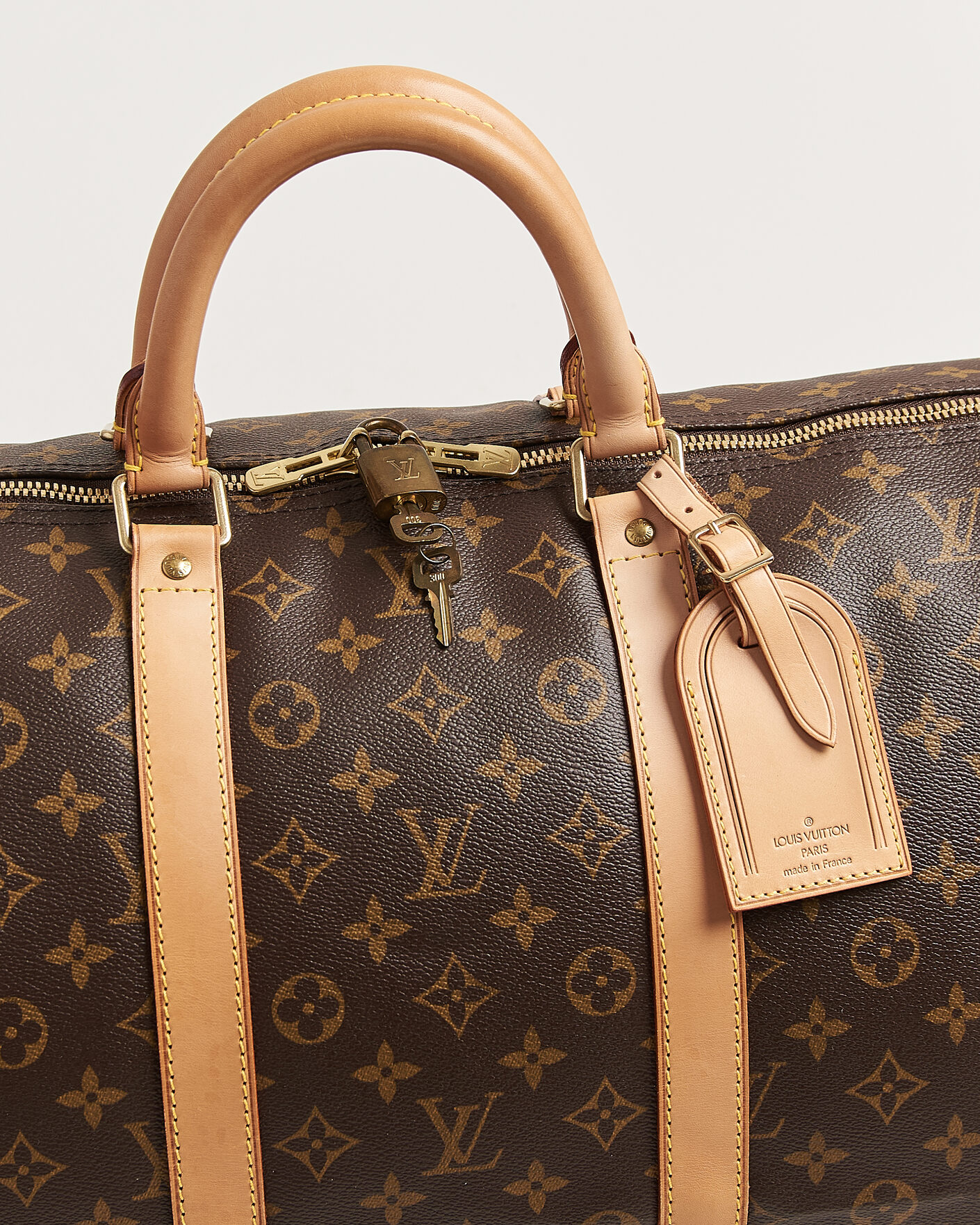 Homme | Pre-Owned & Vintage Bags | Louis Vuitton Pre-Owned | Keepall 55 Bandouliére Monogram