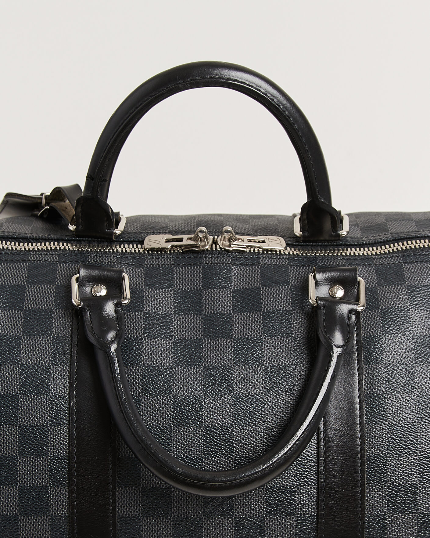 Homme | Pre-Owned & Vintage Bags | Louis Vuitton Pre-Owned | Keepall 55 Bandouliére Damier Graphite