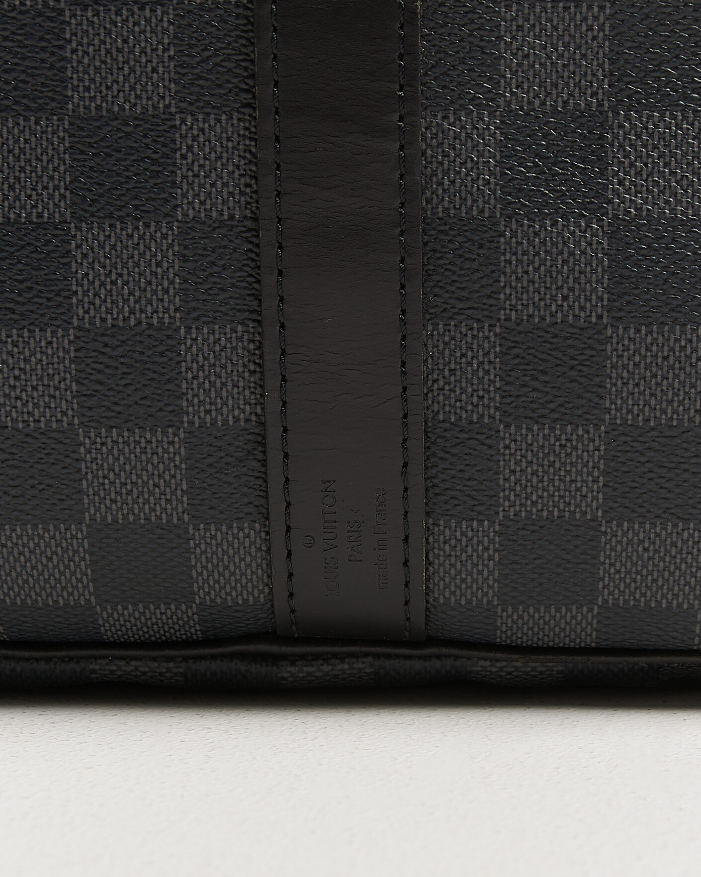 Homme | Pre-Owned & Vintage Bags | Louis Vuitton Pre-Owned | Keepall 55 Bandouliére Damier Graphite