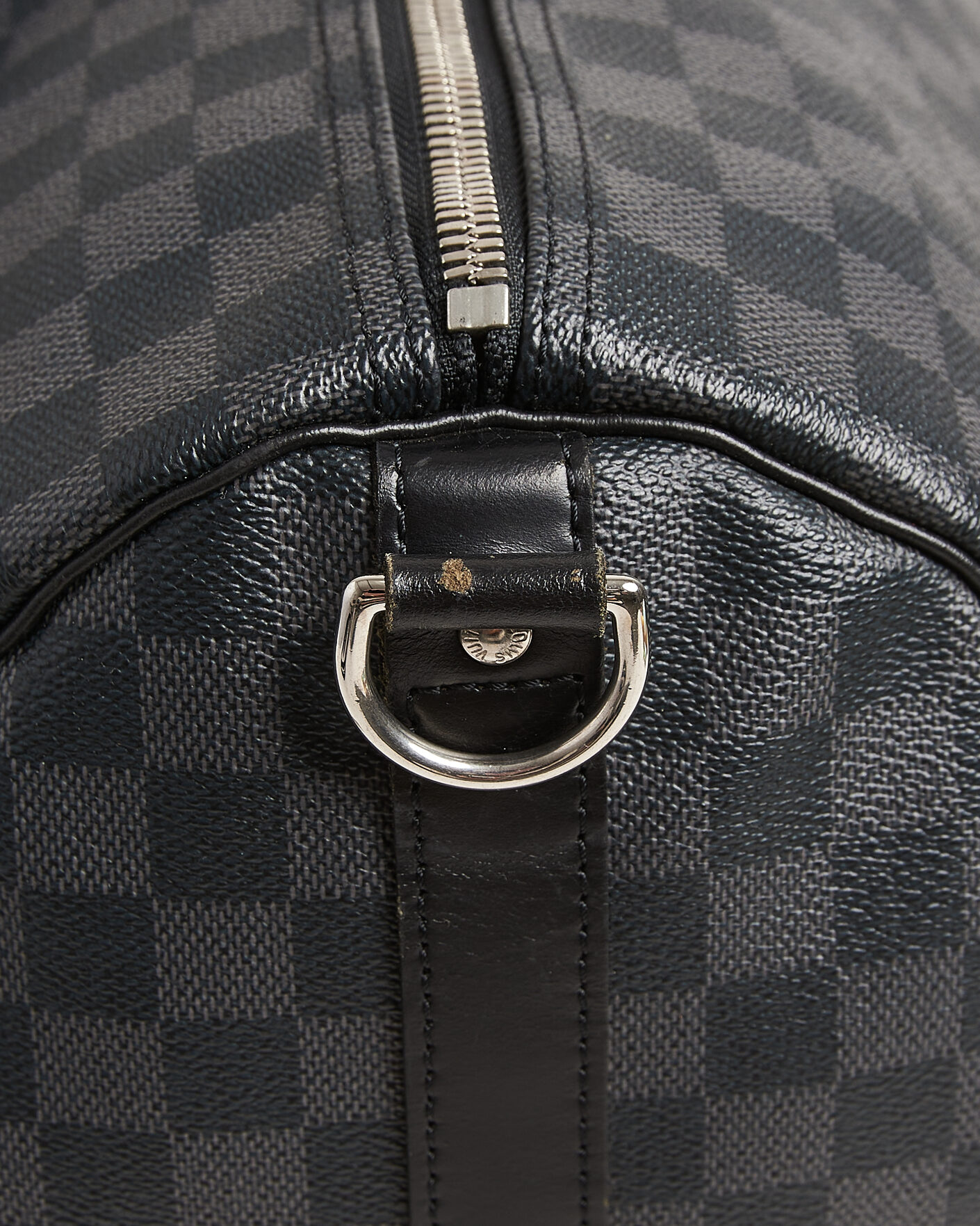 Homme | Pre-Owned & Vintage Bags | Louis Vuitton Pre-Owned | Keepall 55 Bandouliére Damier Graphite