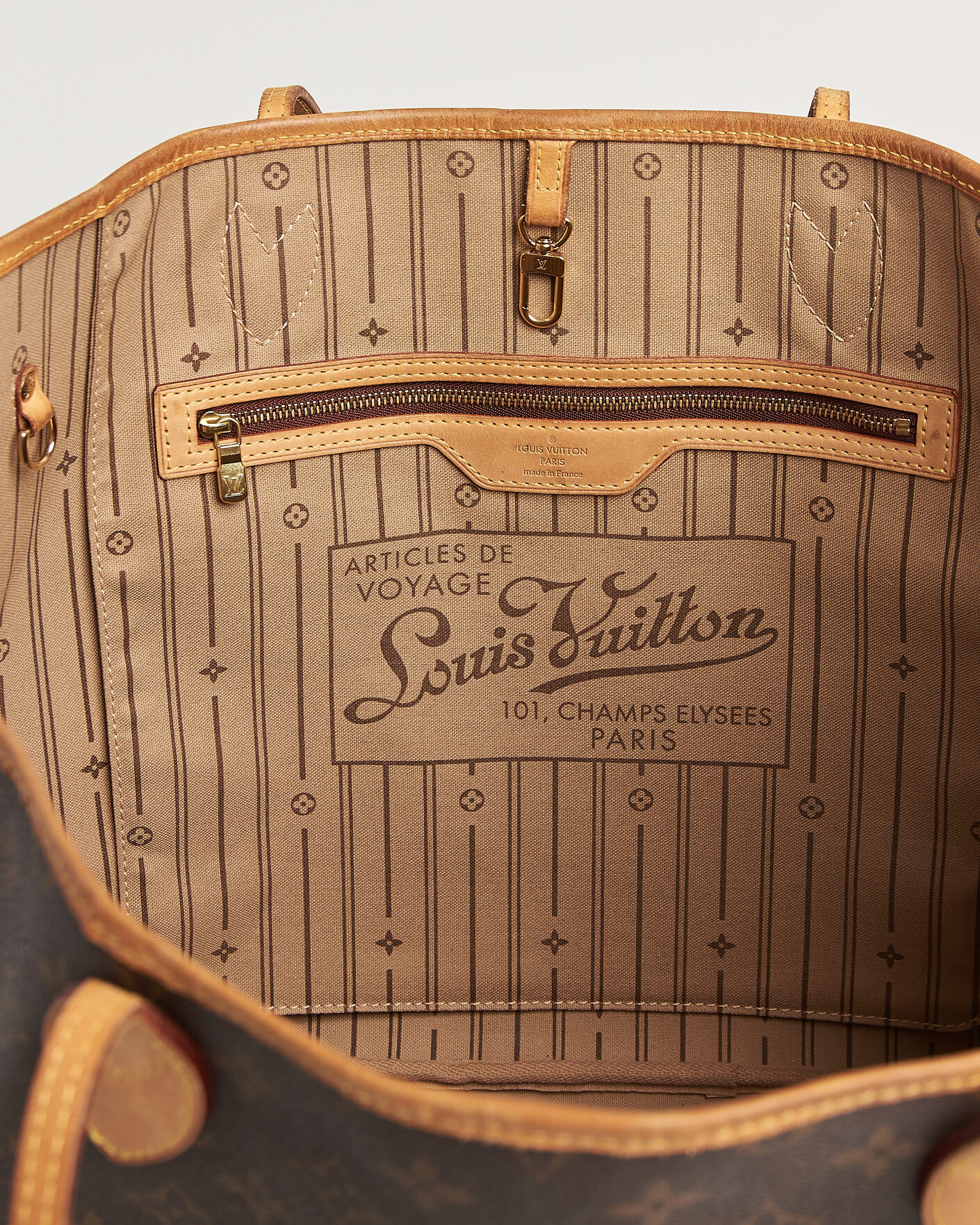 Homme | Pre-Owned & Vintage Bags | Louis Vuitton Pre-Owned | Neverfull GM Monogram