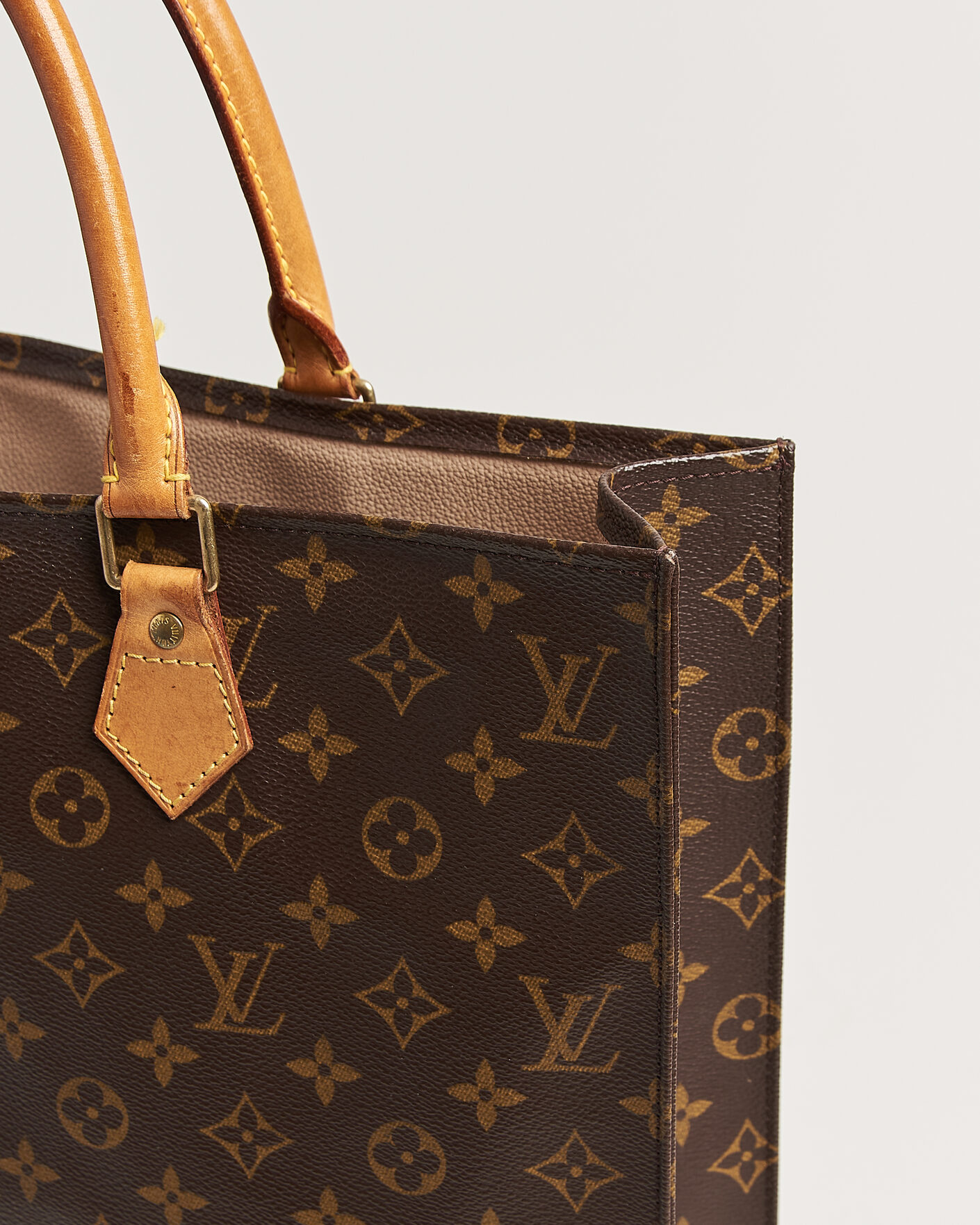 Homme | Pre-Owned & Vintage Bags | Louis Vuitton Pre-Owned | Sac Plat Bag Monogram