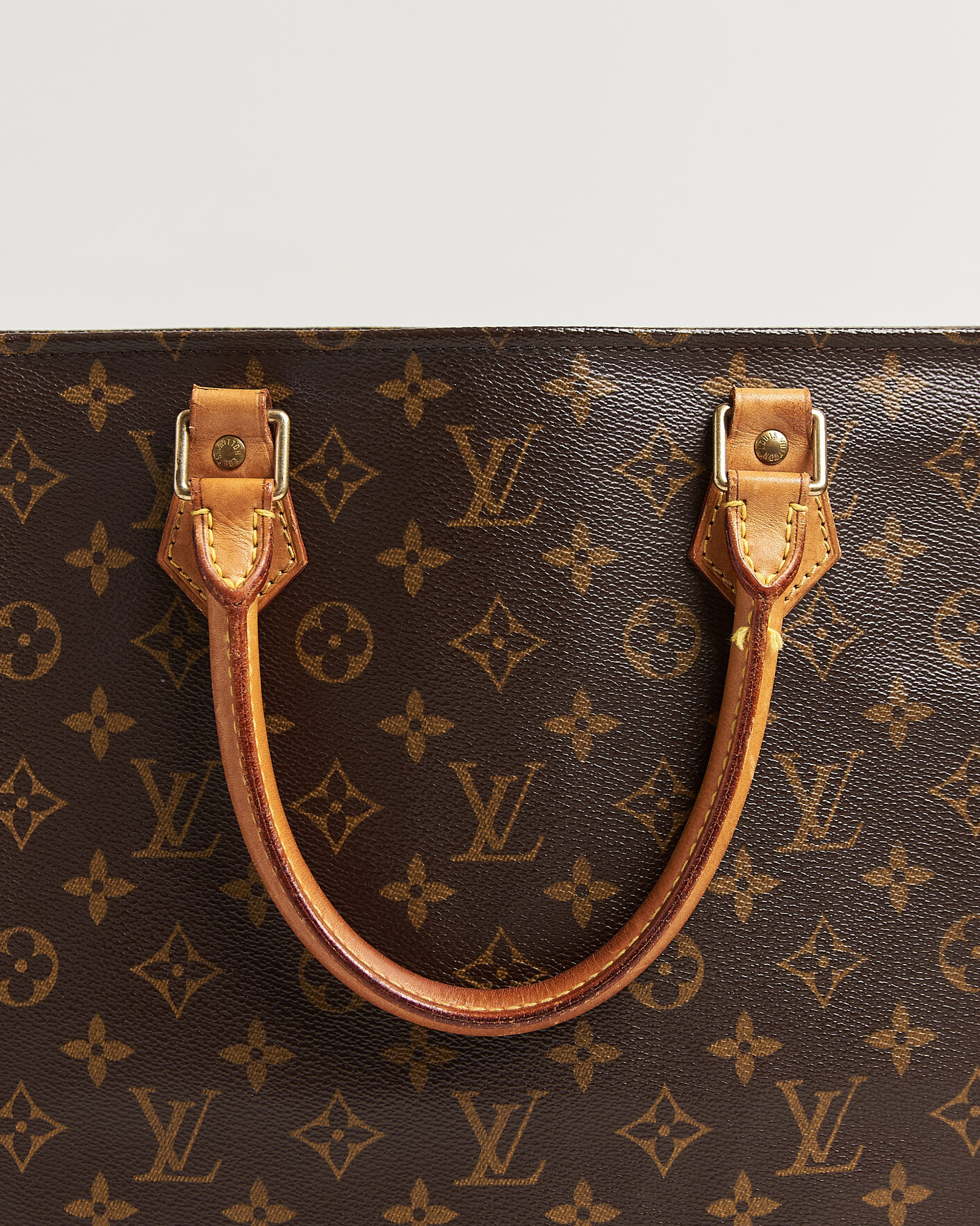 Homme | Pre-Owned & Vintage Bags | Louis Vuitton Pre-Owned | Sac Plat Bag Monogram