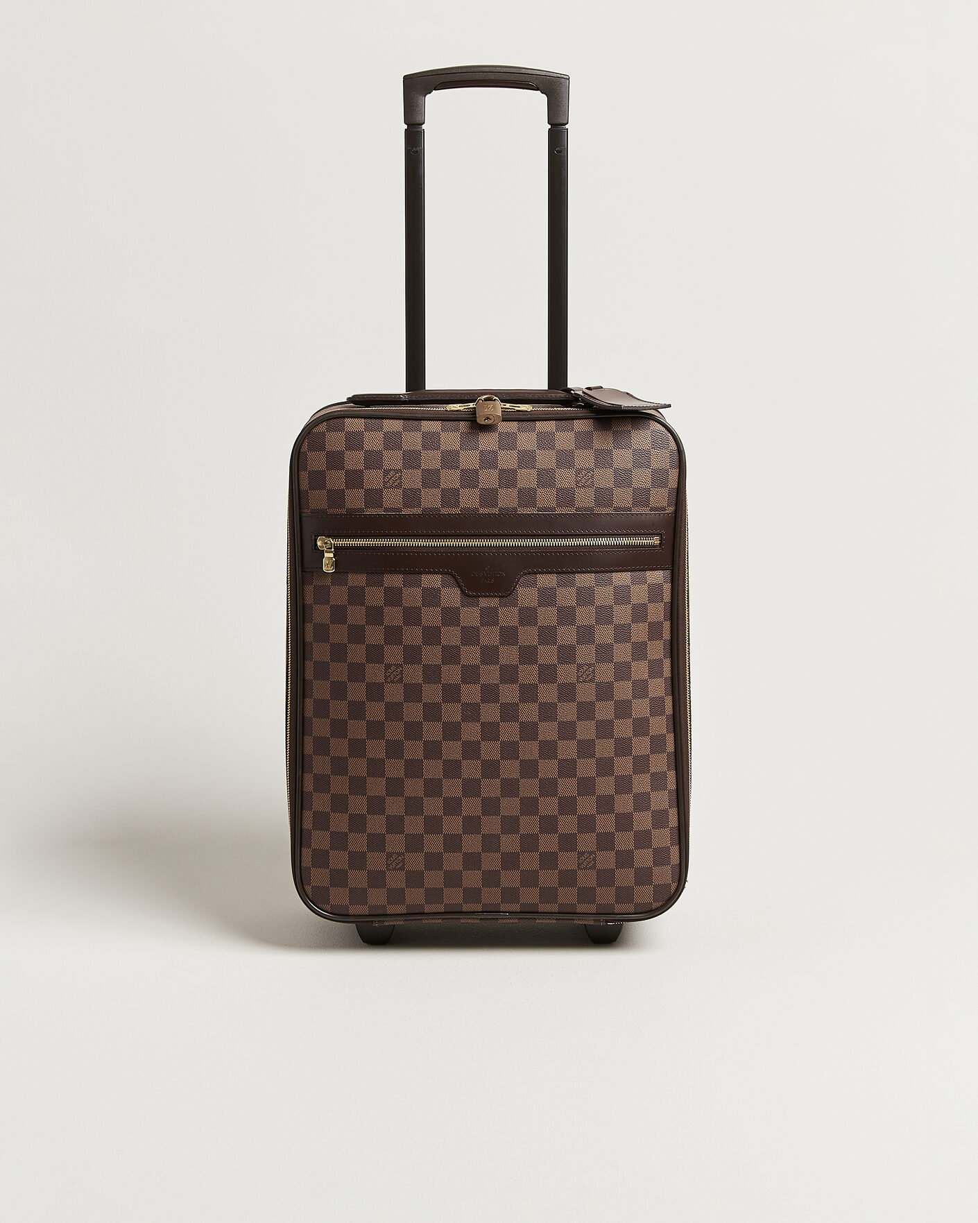 Homme | Pre-Owned & Vintage Bags | Louis Vuitton Pre-Owned | Pegase 45 Trolley Case Damier Ebene