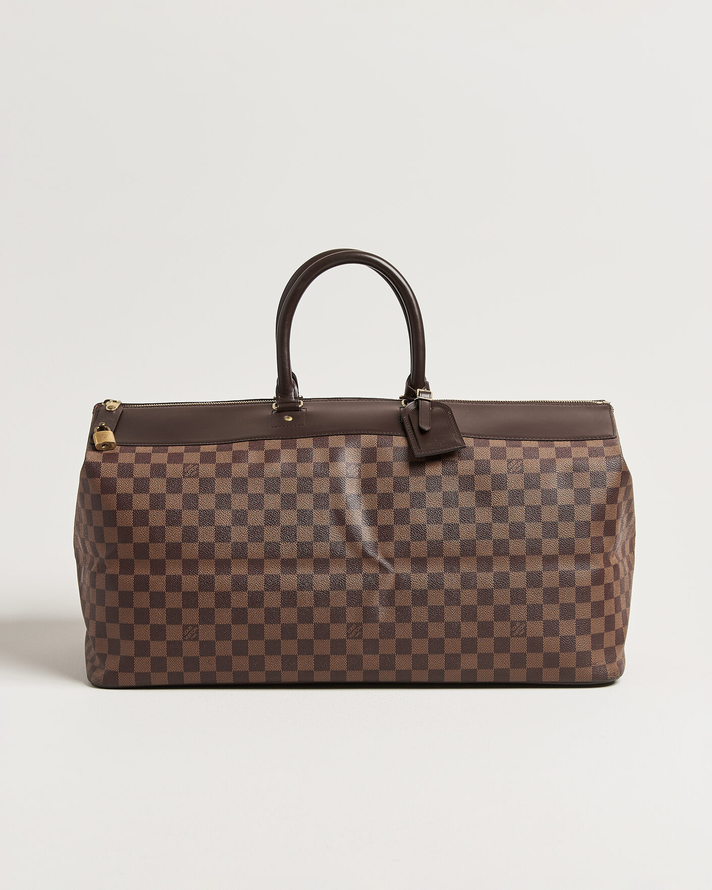 Homme | Pre-Owned & Vintage Bags | Louis Vuitton Pre-Owned | Greenwich GM Travel Bag Damier Ebene