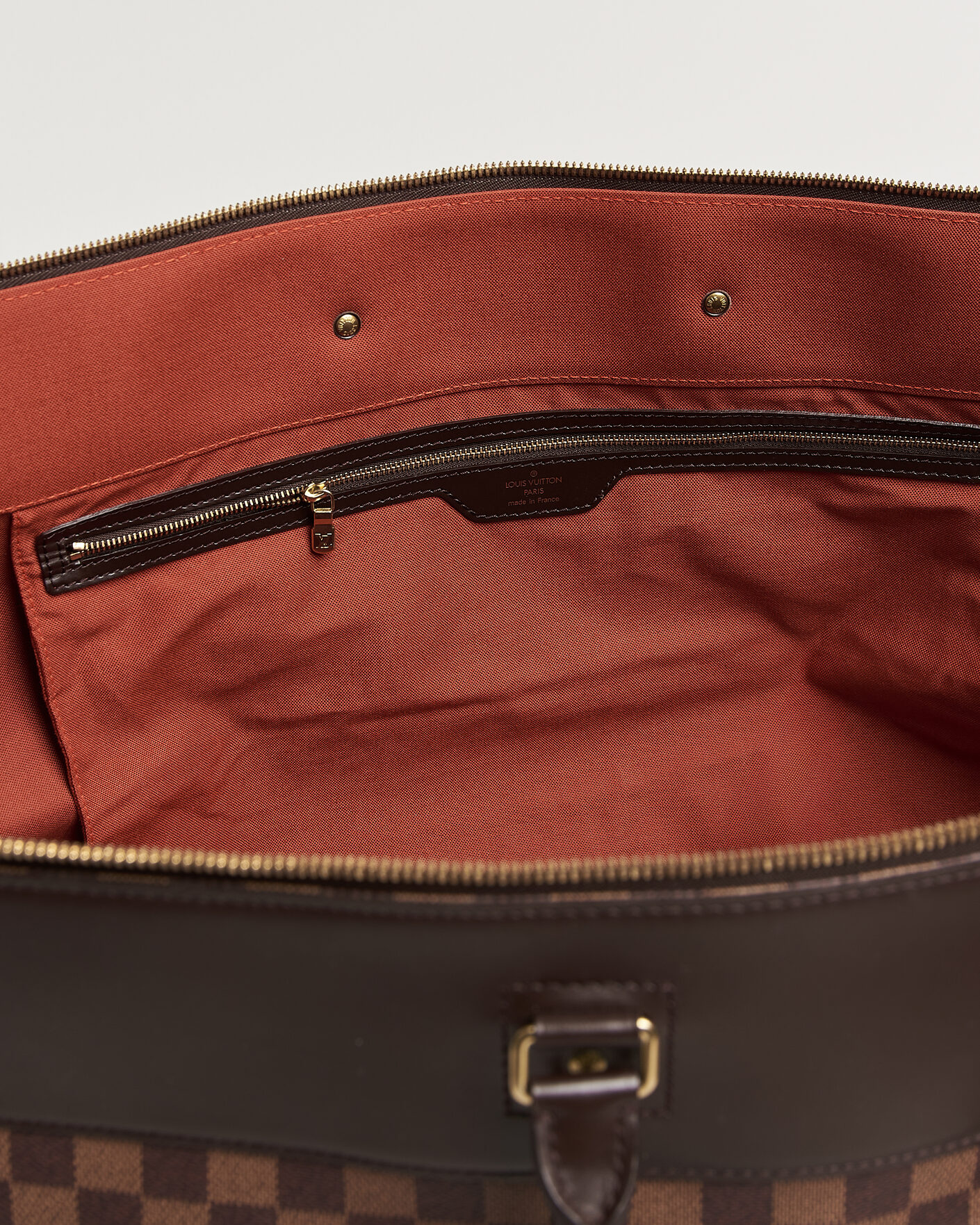 Homme | Pre-Owned & Vintage Bags | Louis Vuitton Pre-Owned | Greenwich GM Travel Bag Damier Ebene
