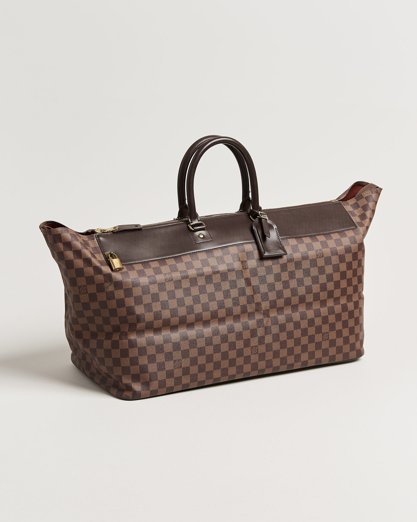 Homme | Pre-Owned & Vintage Bags | Louis Vuitton Pre-Owned | Greenwich GM Travel Bag Damier Ebene